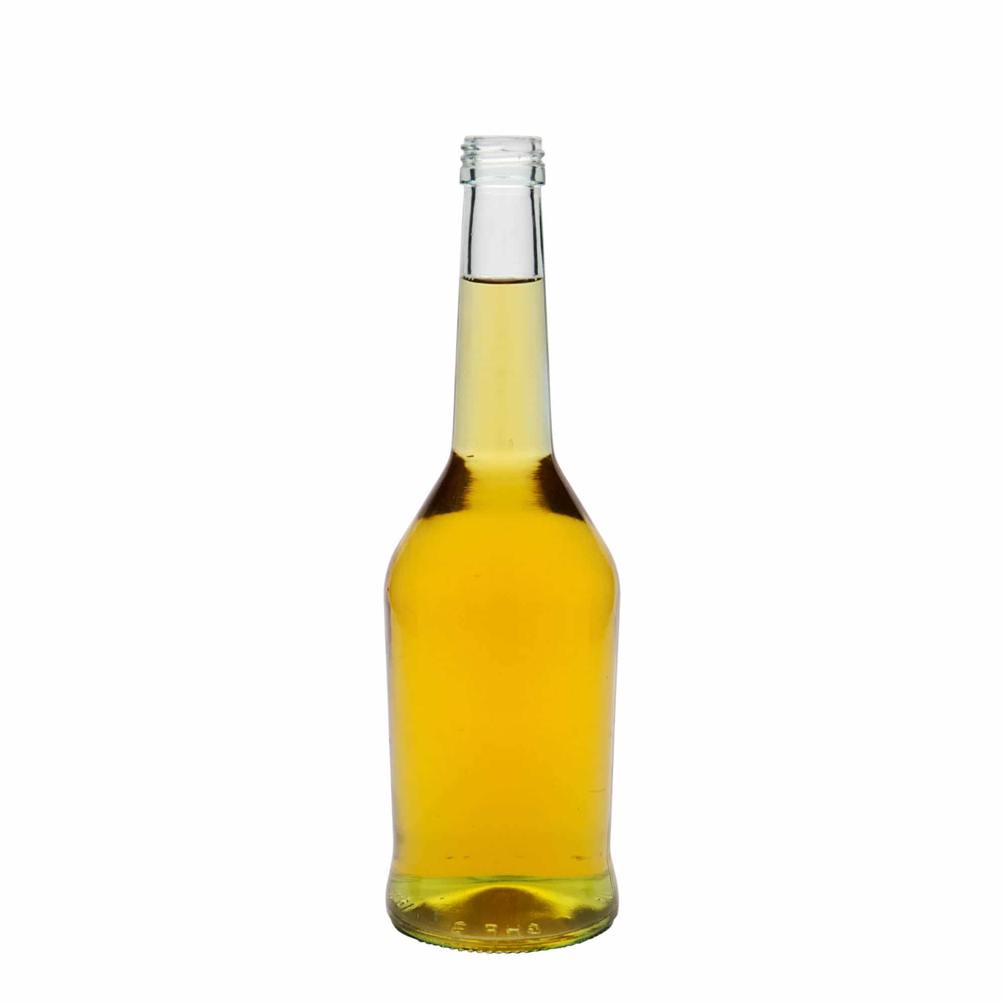500 ml skleněná láhev na lihoviny, hrdlo: PP 28