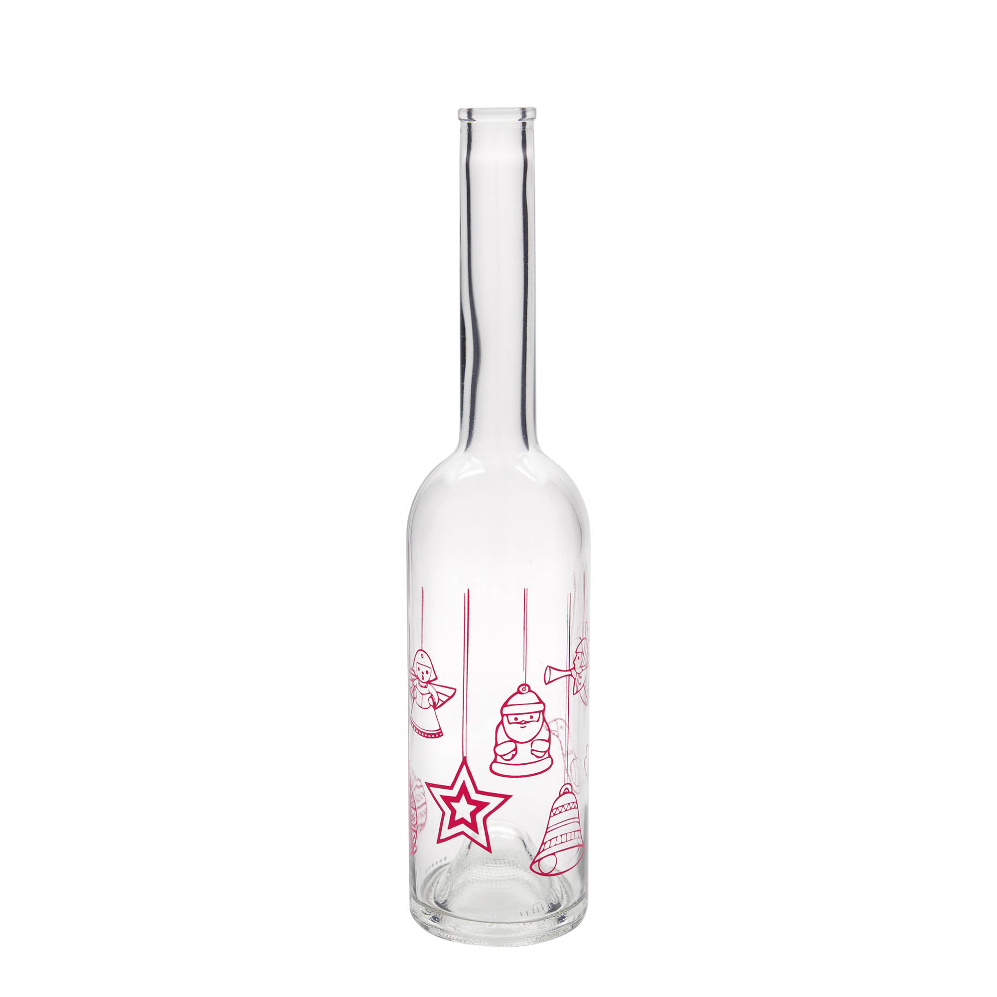500 ml skleněná láhev 'Opera', motiv: hvězdy, hrdlo: korek