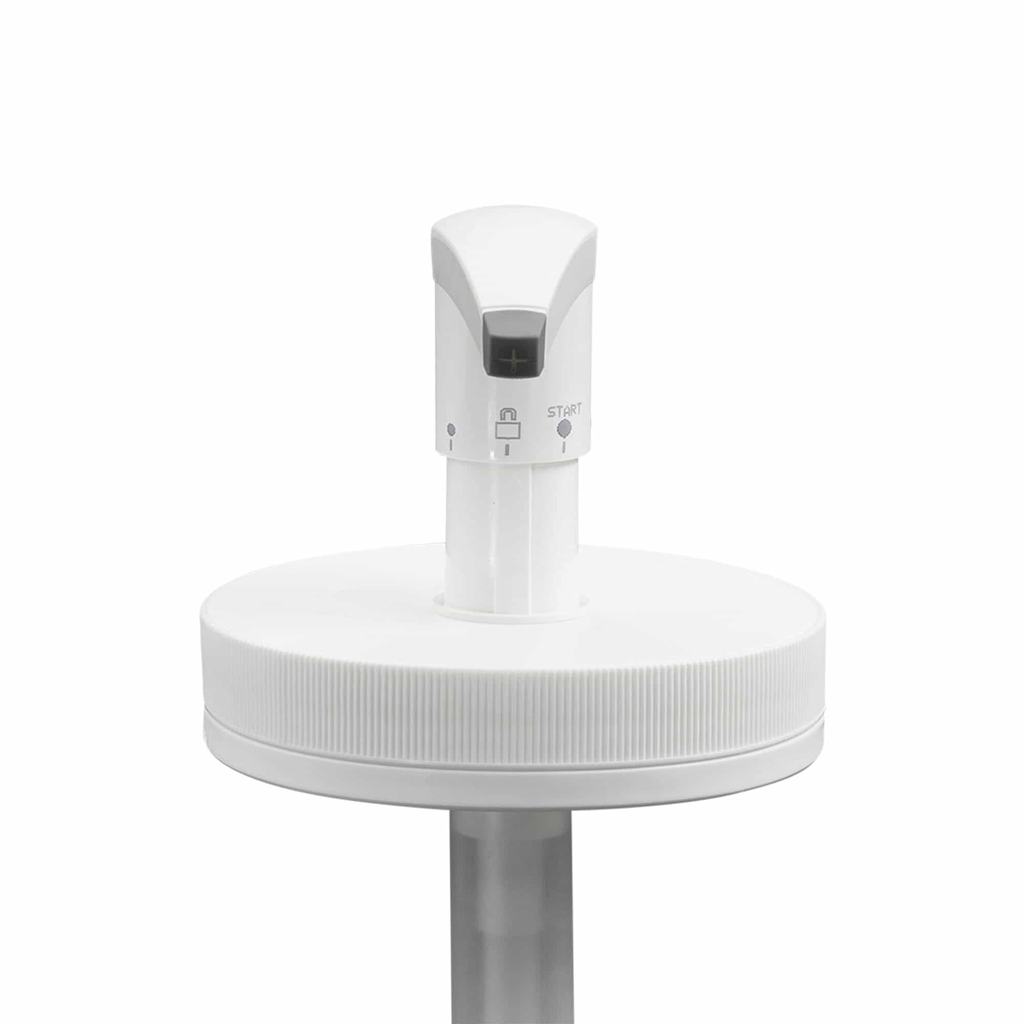 Dávkovací pumpička 1 240 ml 'Securibox', plast PE, bílý, pro ústí: šroubovací uzávěr Dávkovací pumpička 1 240 ml 'Securibox', plast PE, bílý, pro ústí: šroubovací uzávěr