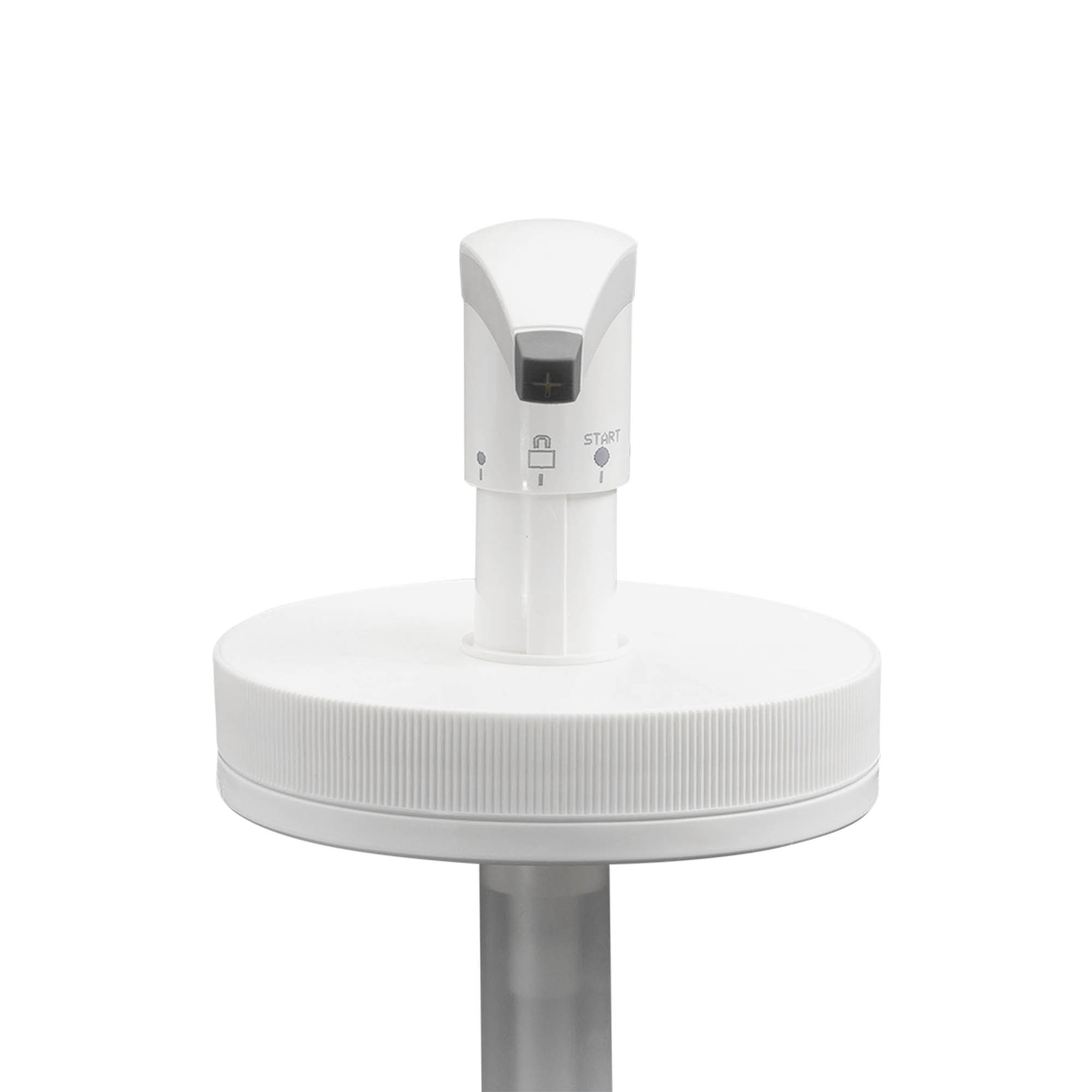 Dávkovací pumpa pro 1 240 ml „Securibox“, PE plast, bílá, pro hrdlo: šroubovací uzávěr