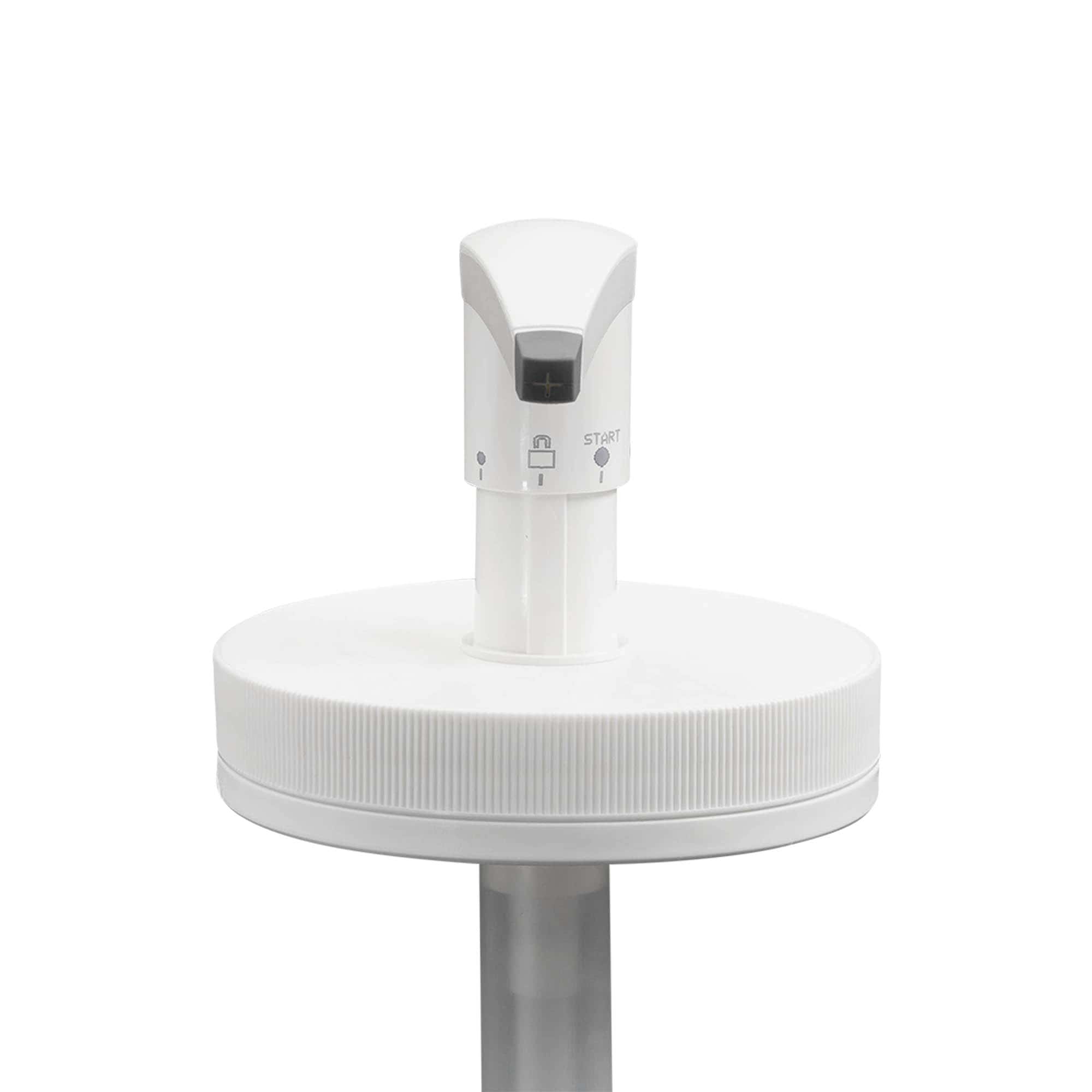 Dávkovací pumpa pro 1 240 ml „Securibox“, PE plast, bílá, pro hrdlo: šroubovací uzávěr