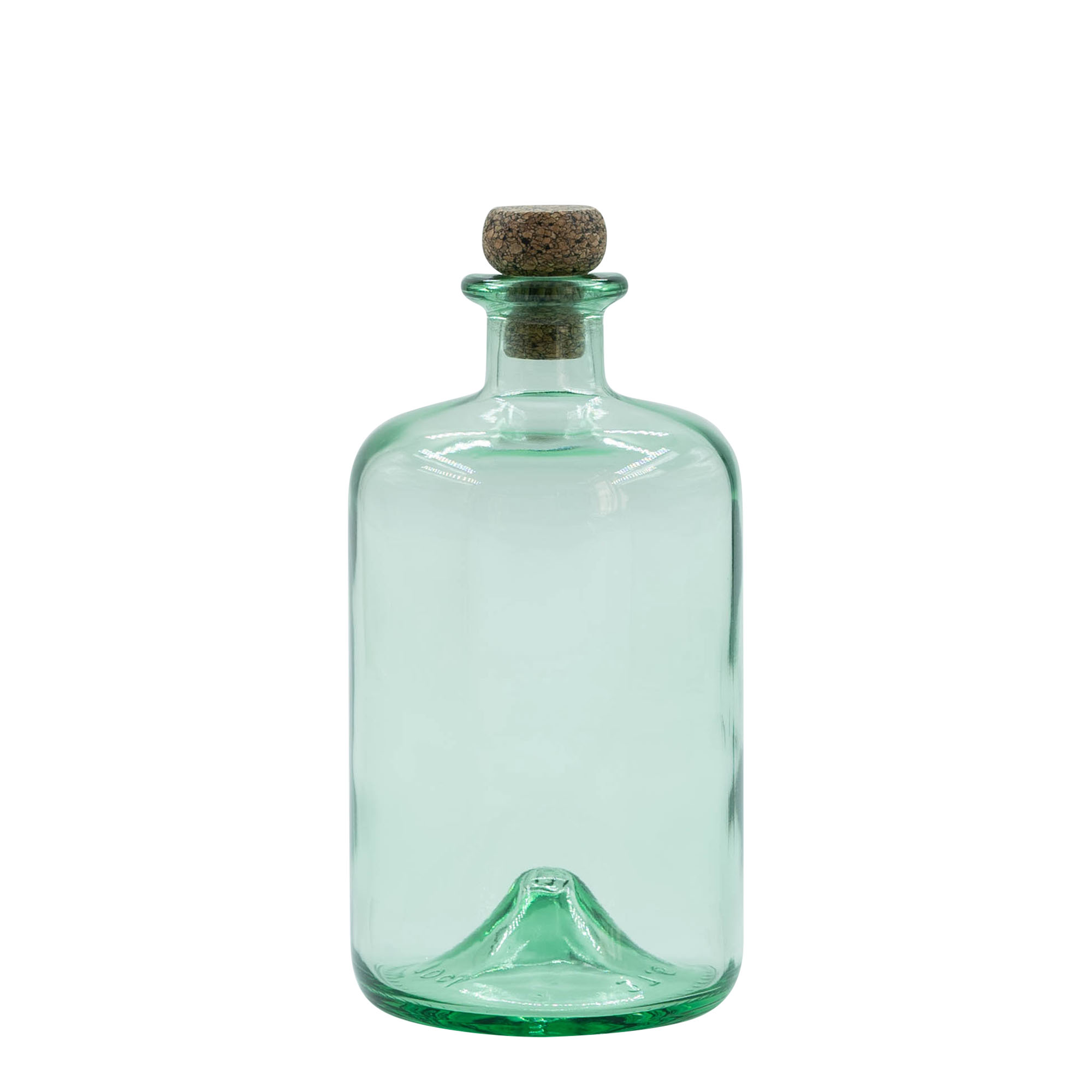 700 ml skleněná láhev 'Pharma', hrdlo: korek