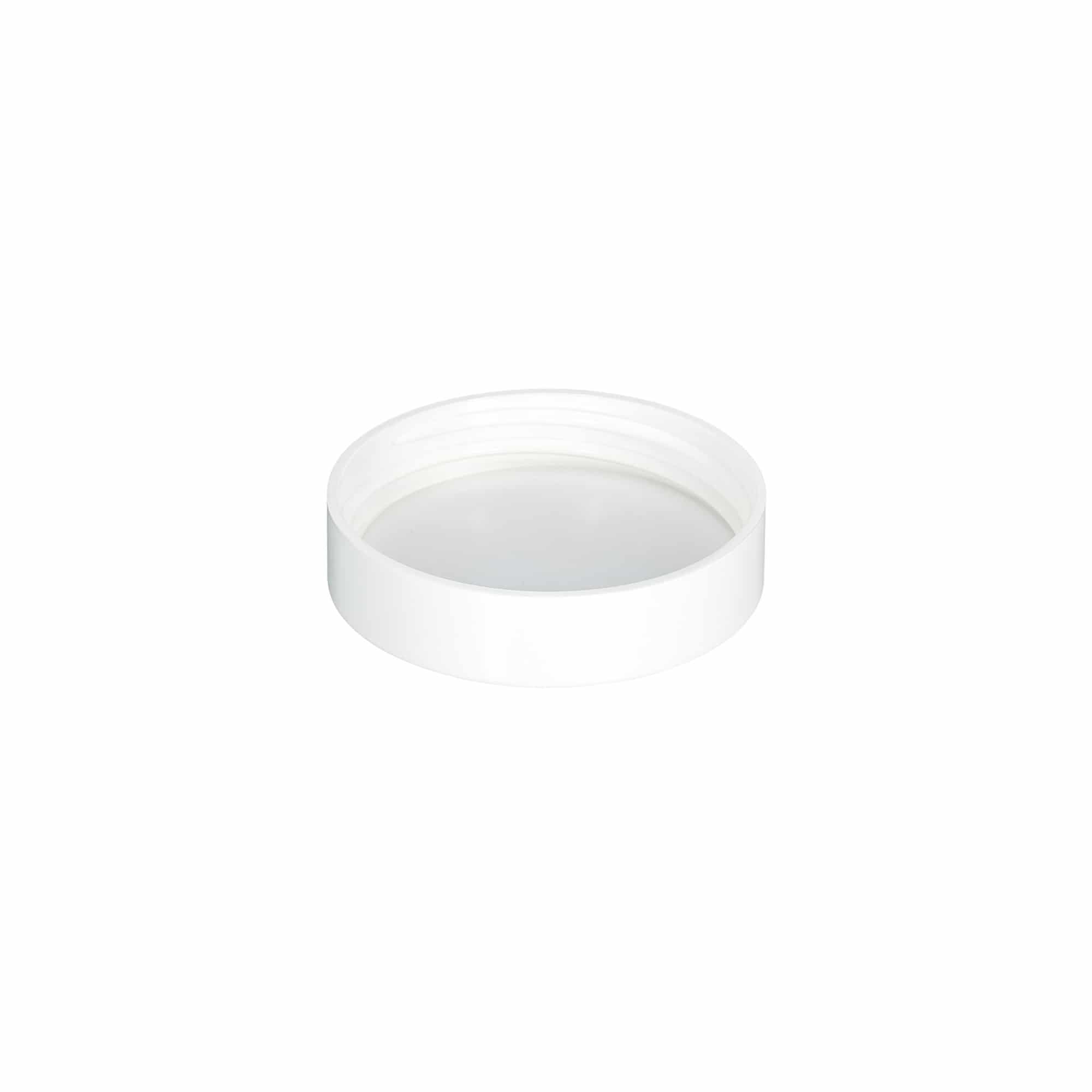 Uzávěr na šroub pro 60 ml „Brown Line“, HPM plast, bílý