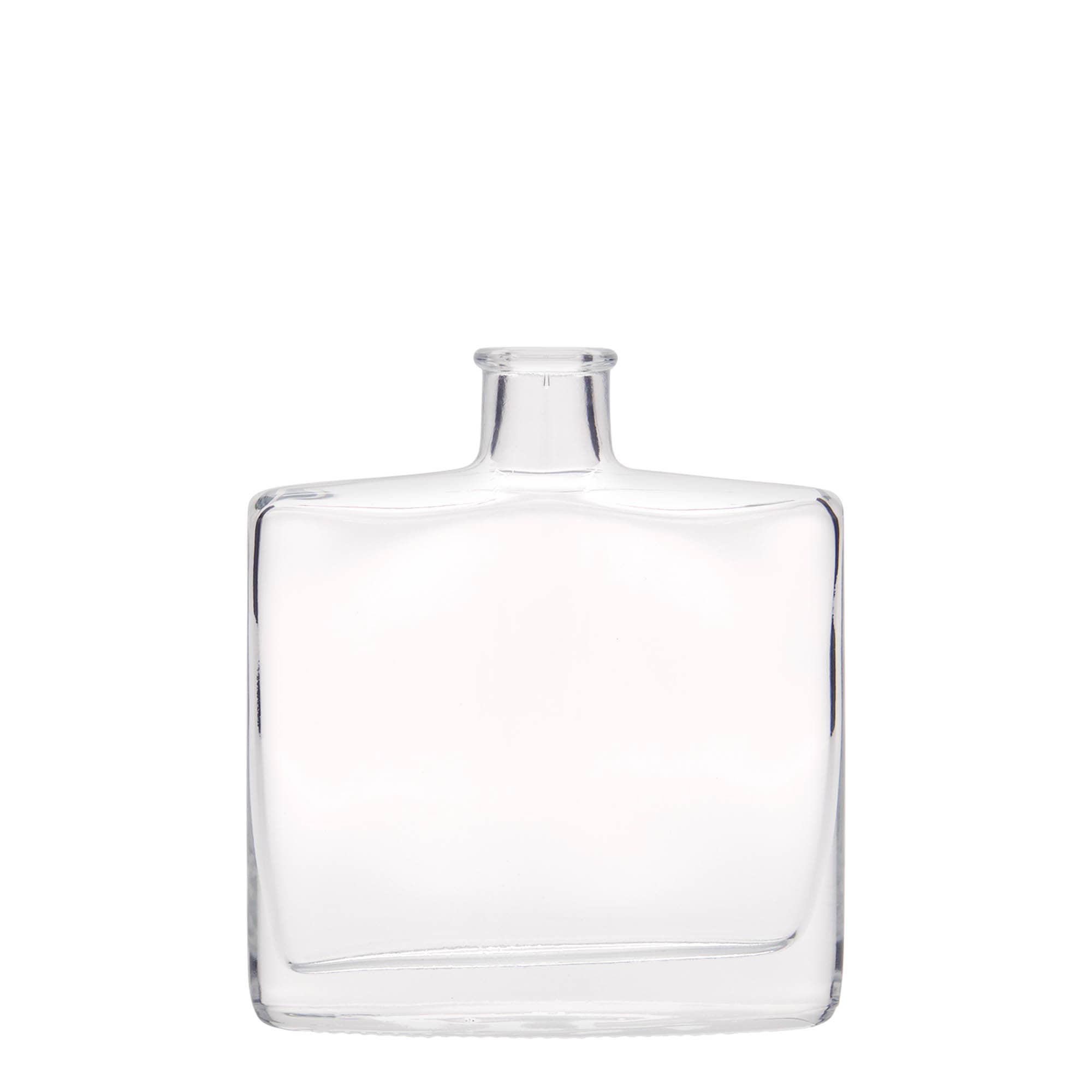 Skleněná lahev 200 ml 'Zorbas', oválná, uzávěr: korek Skleněná lahev 200 ml 'Zorbas', oválná, uzávěr: korek