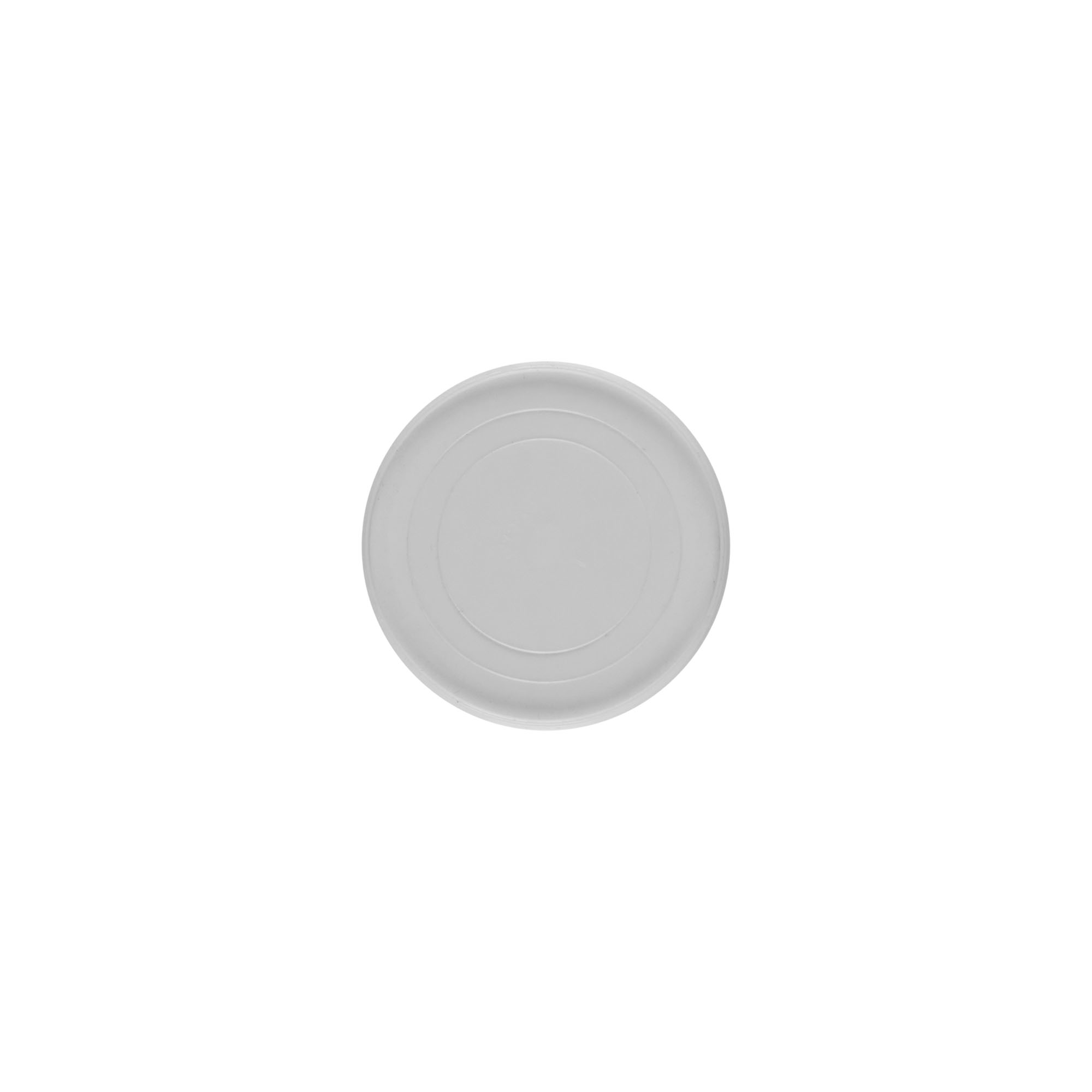 Krycí kotouč pro 5 ml 'Bianca', PP-plast, bílý