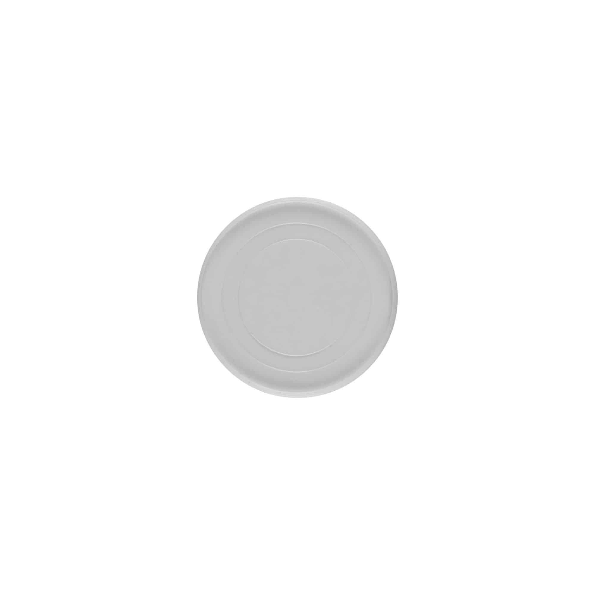 Krycí kotouč pro 5 ml 'Bianca', PP-plast, bílý