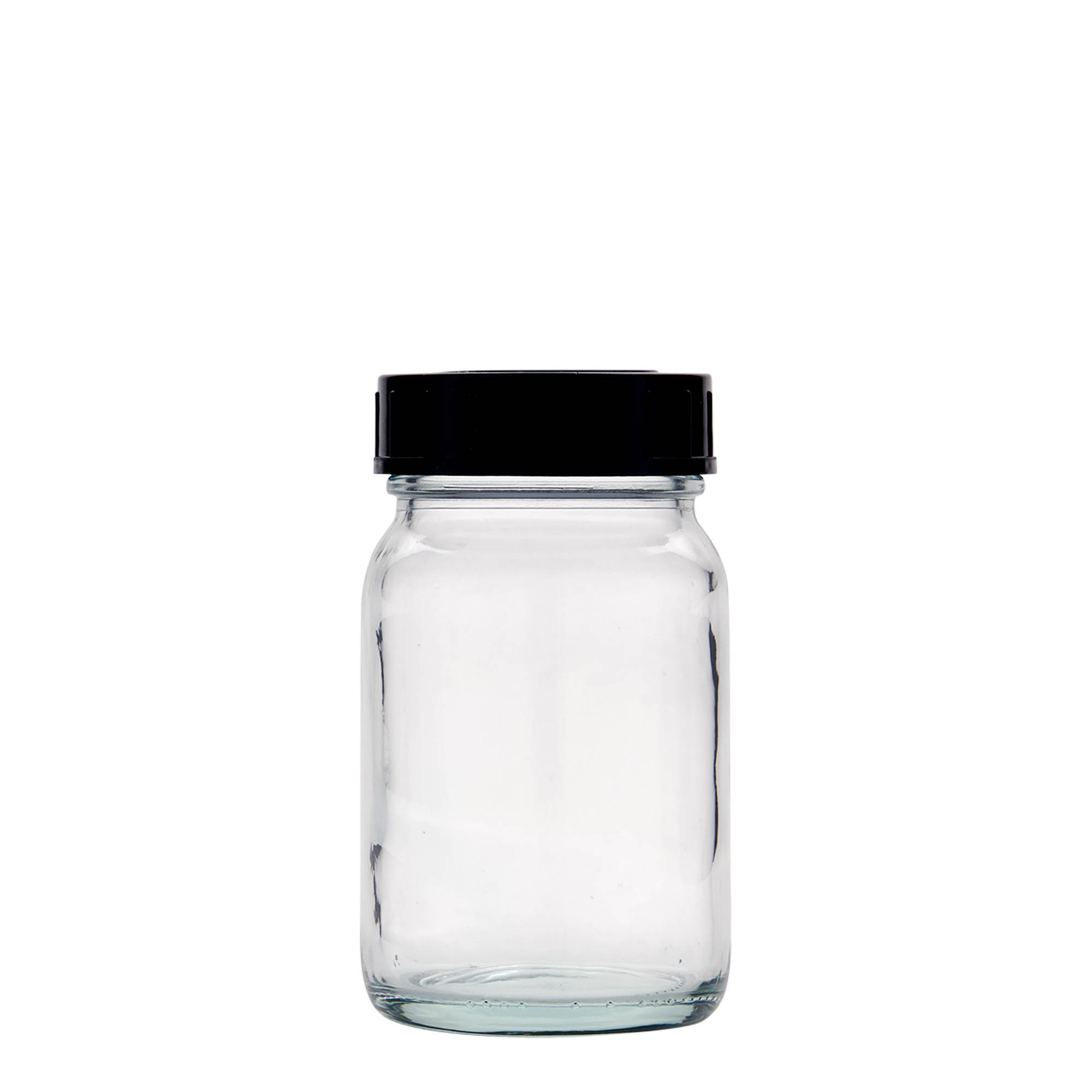 200 ml širokohrdlá sklenice, hrdlo: DIN 55