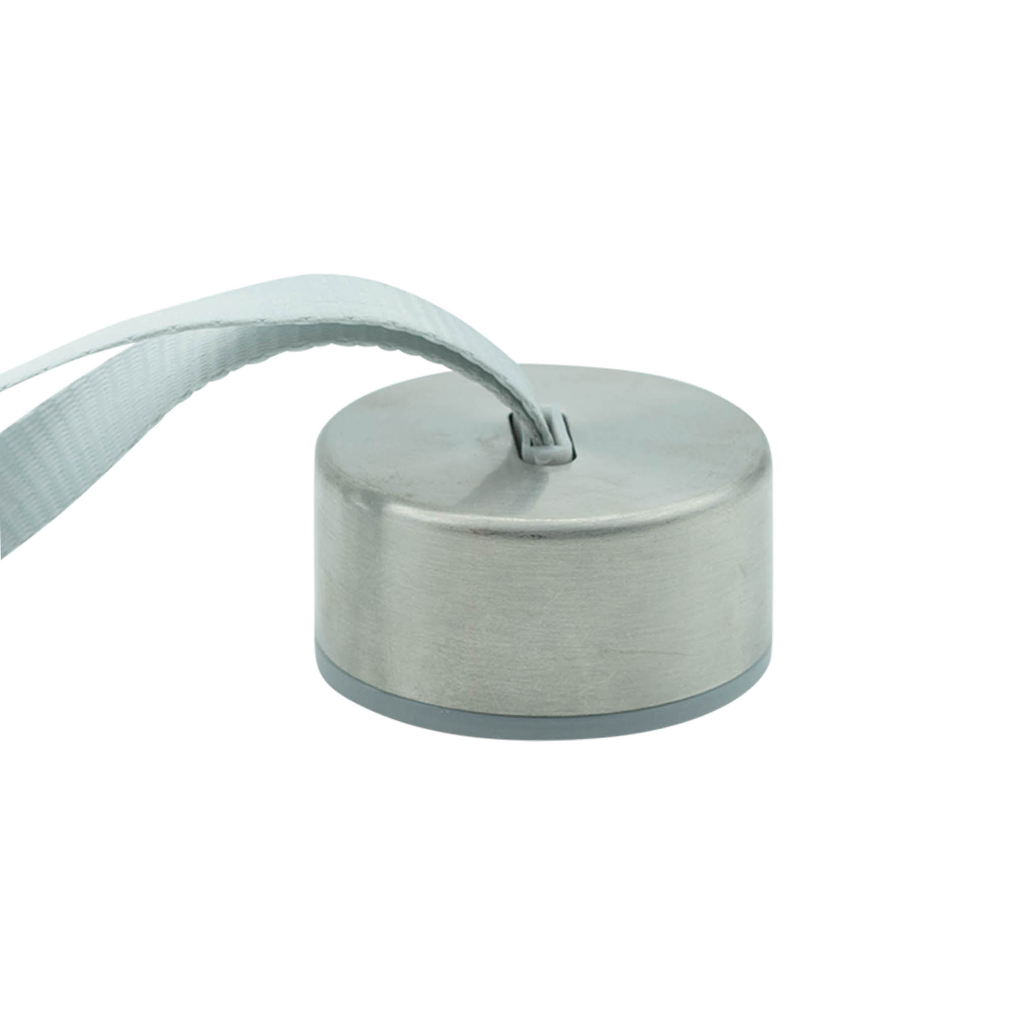Šroubovací víčko 'Perseus' s páskem, kov, stříbrné