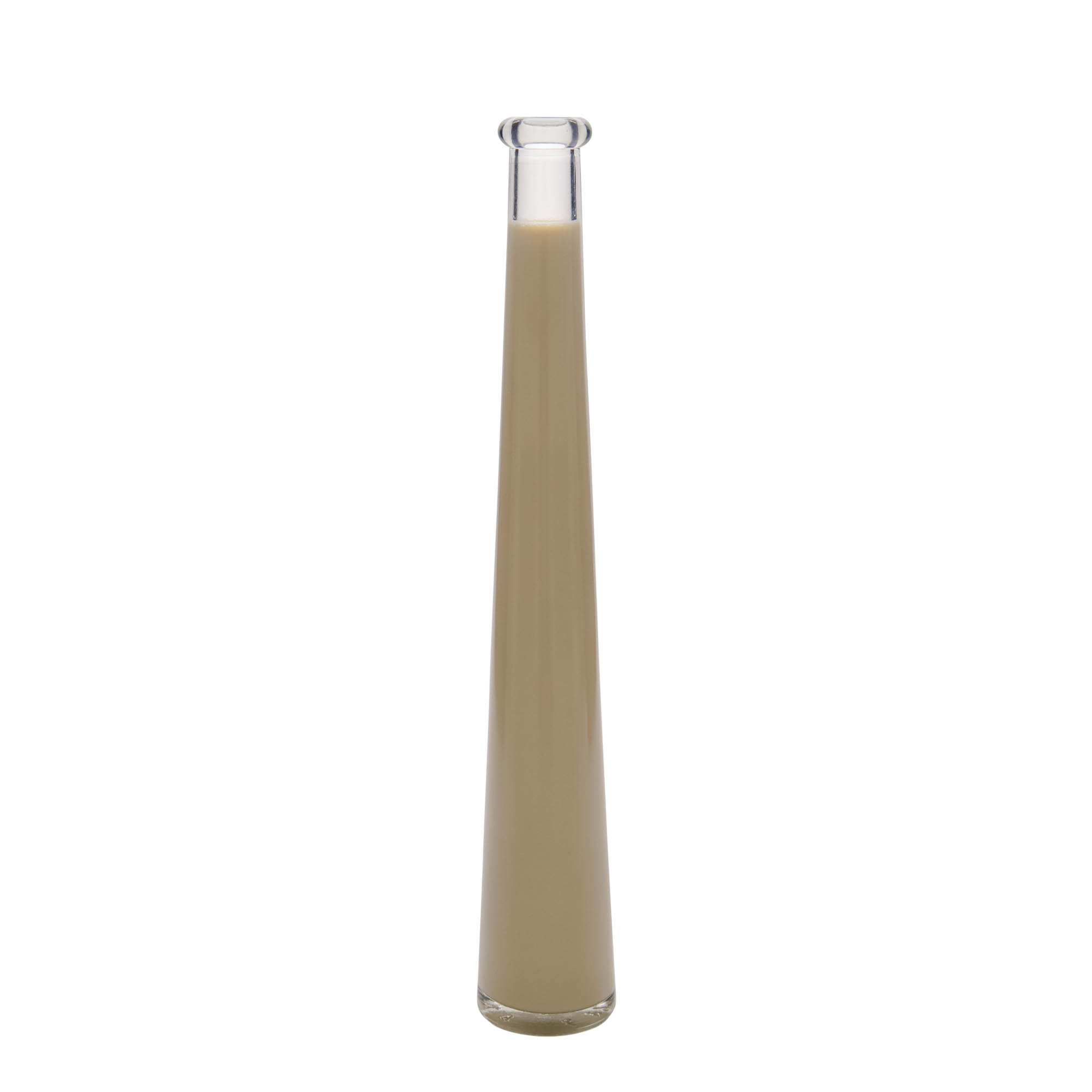 Skleněná lahev 200 ml 'Dama Rondo', uzávěr: korek