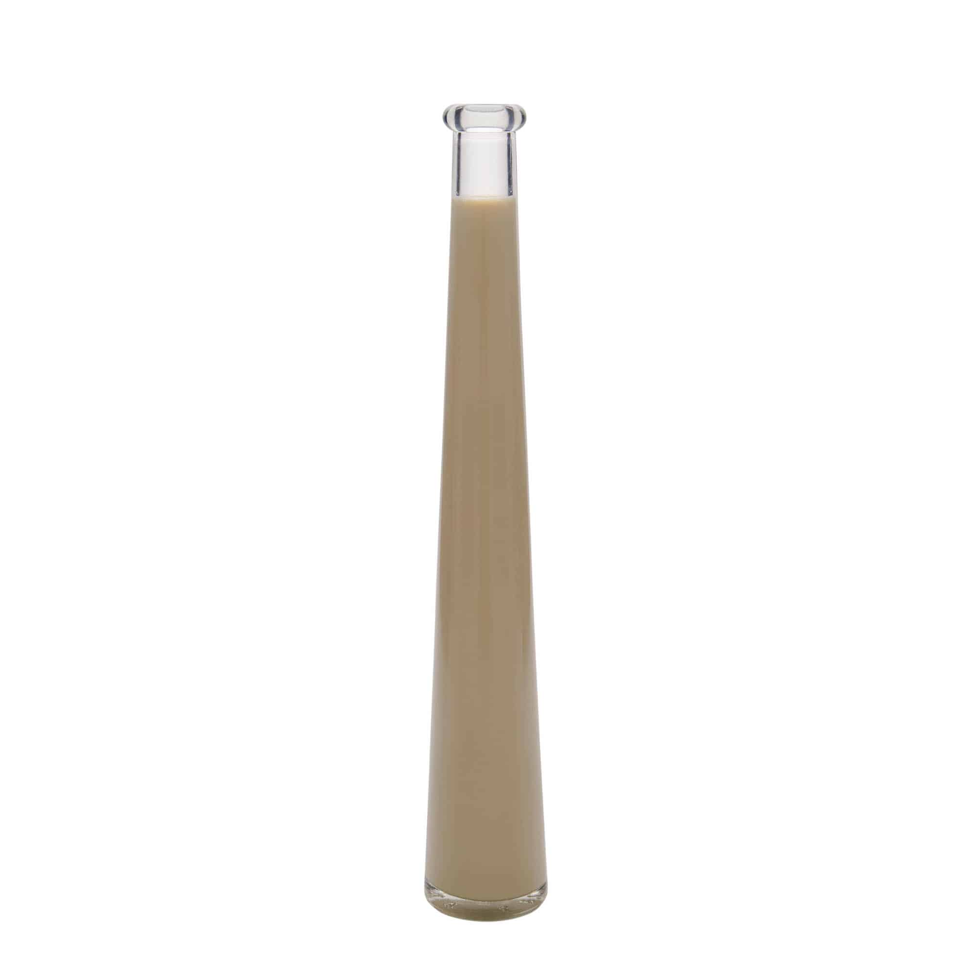 Skleněná lahev 200 ml 'Dama Rondo', uzávěr: korek