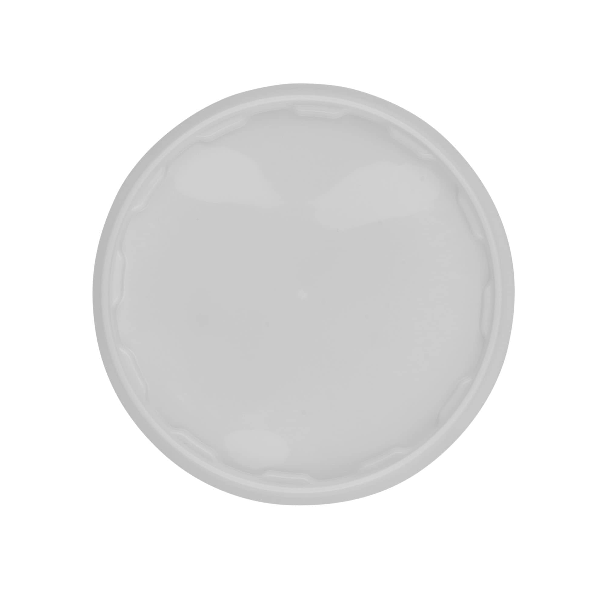 Víko na kyblík 1 l, plast PP, bílý