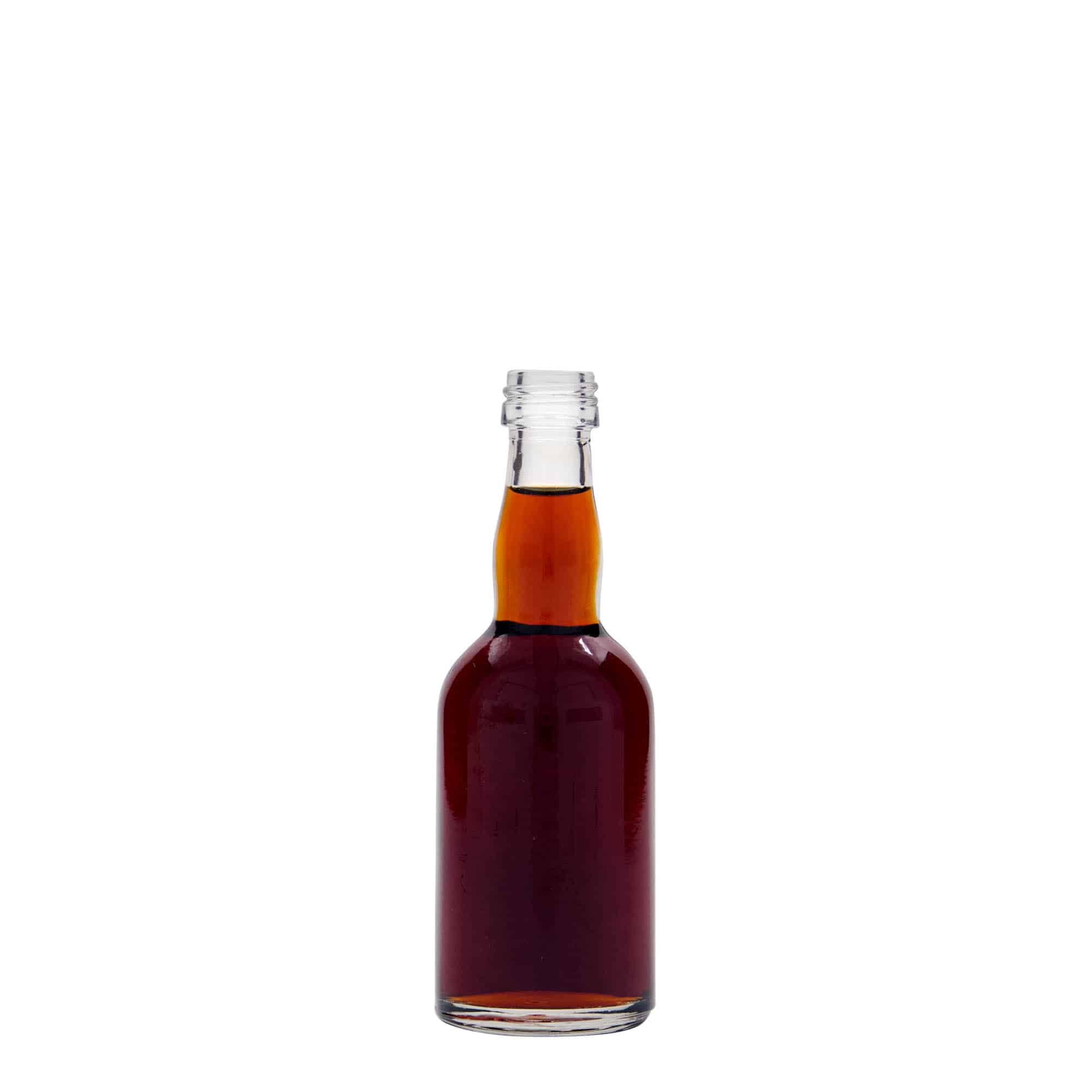 50 ml skleněná lahvička 'Proba', hrdlo: PP 18