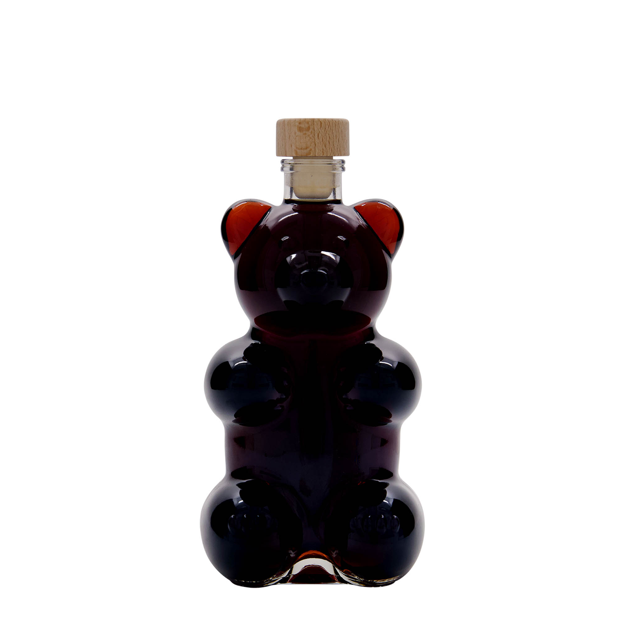 Skleněná lahev 350 ml 'Medvěd', uzávěr: korek