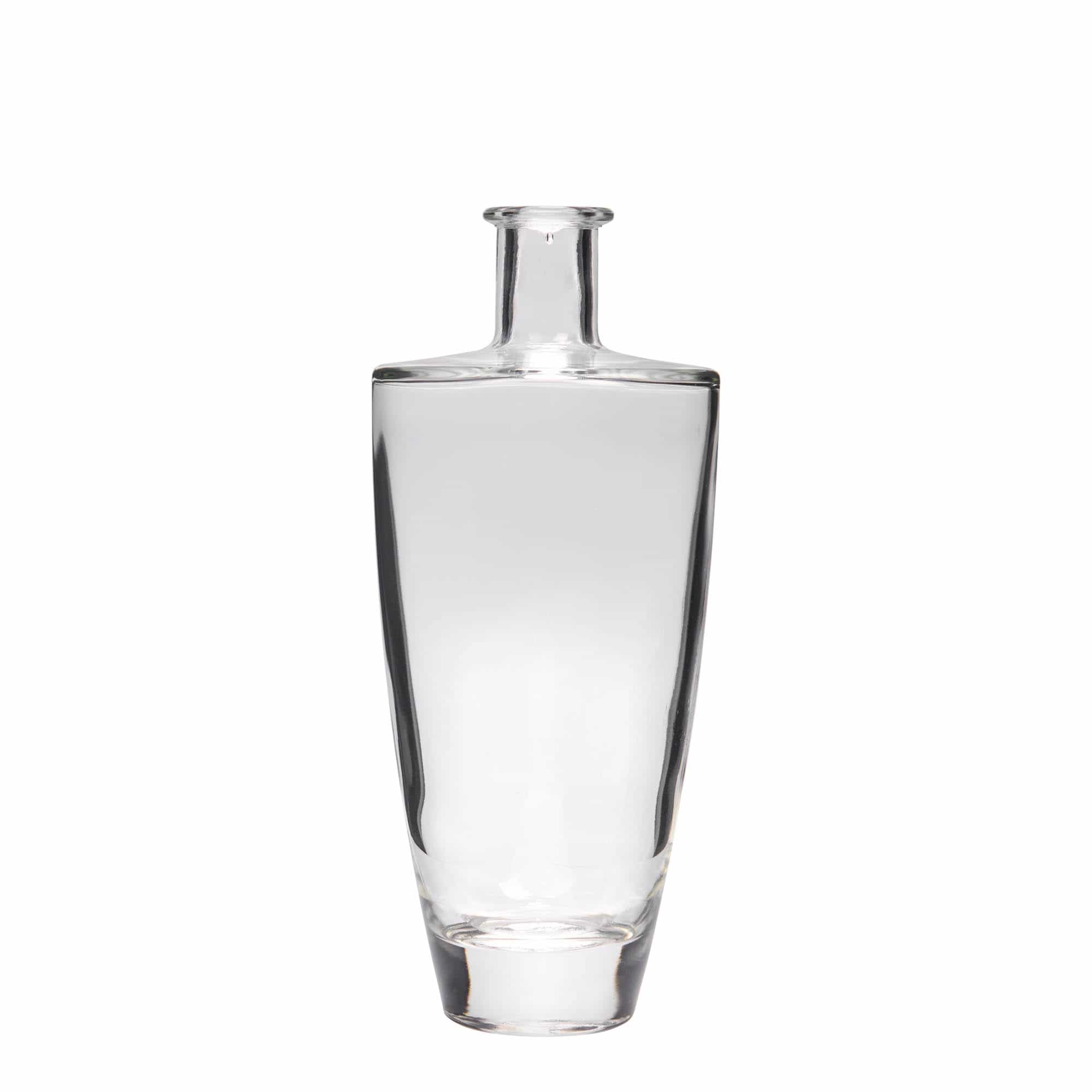 Skleněná lahev 500 ml 'Vanessa', oválná, uzávěr: korek Skleněná lahev 500 ml 'Vanessa', oválná, uzávěr: korek