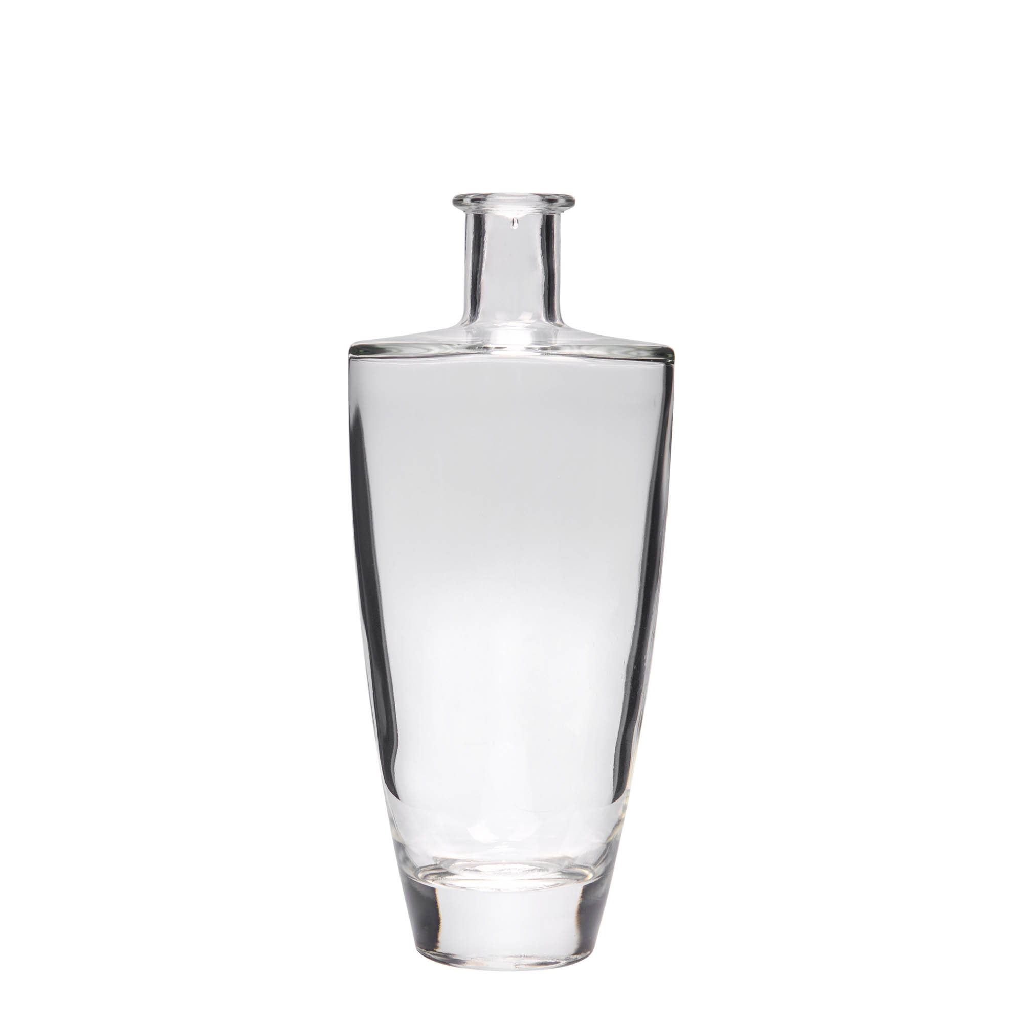 500 ml skleněná láhev 'Vanessa', oválná, hrdlo: korek