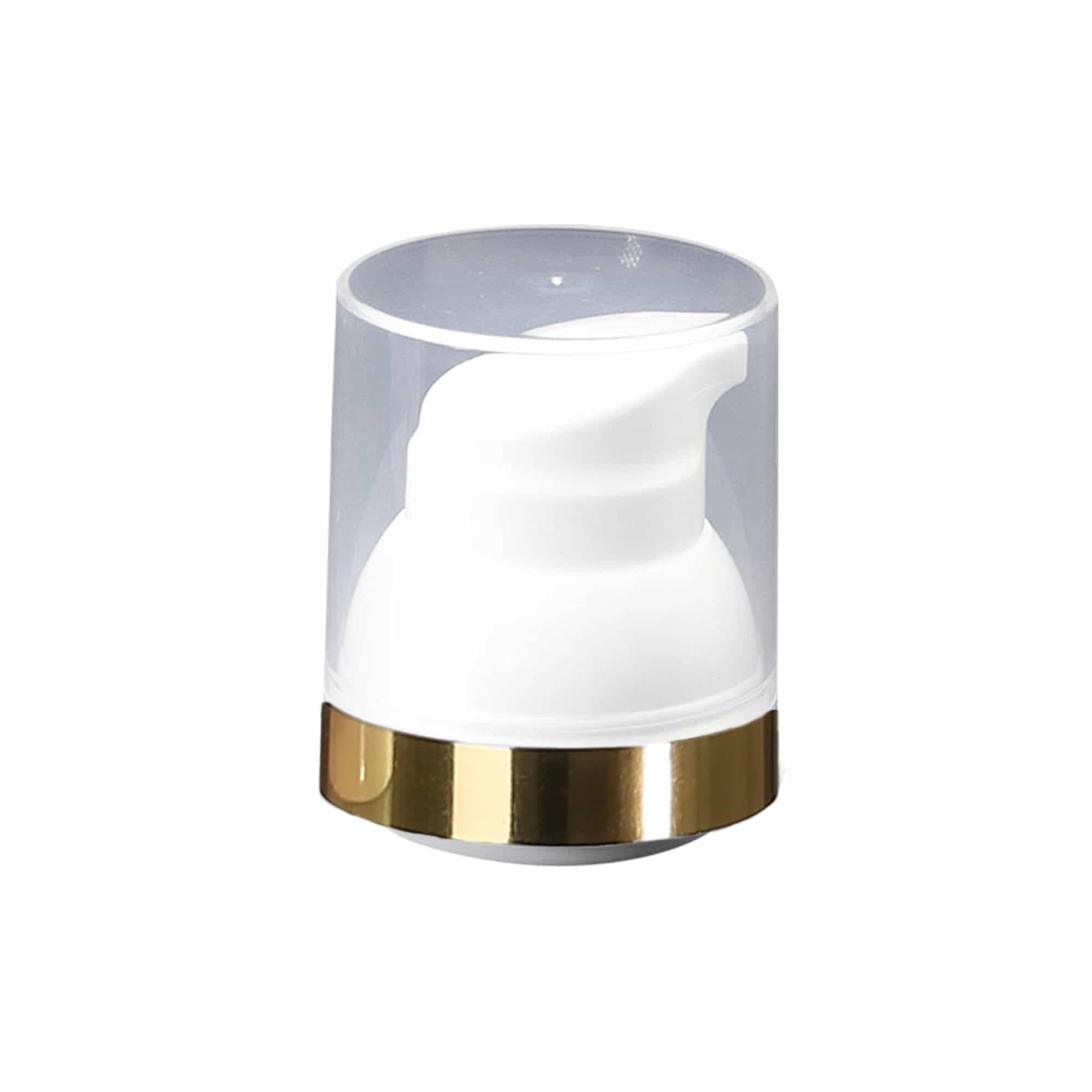 Airless dávkovací pumpa 'Mezzo', PP-plast, bílá