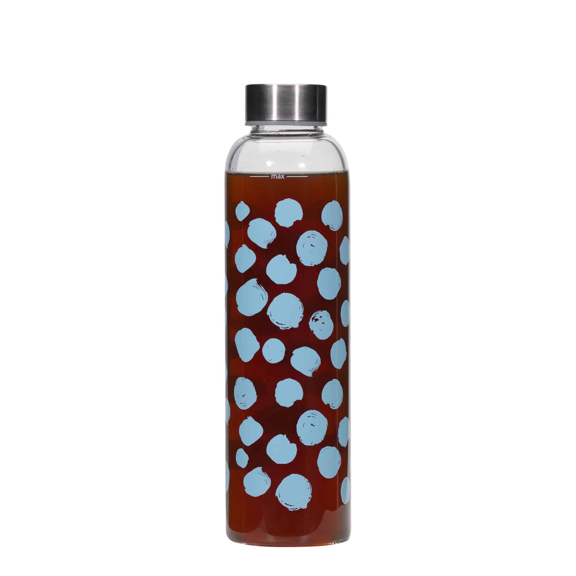500 ml láhev na pití 'Perseus - Modré tečky', otvor: šroubovací uzávěr
