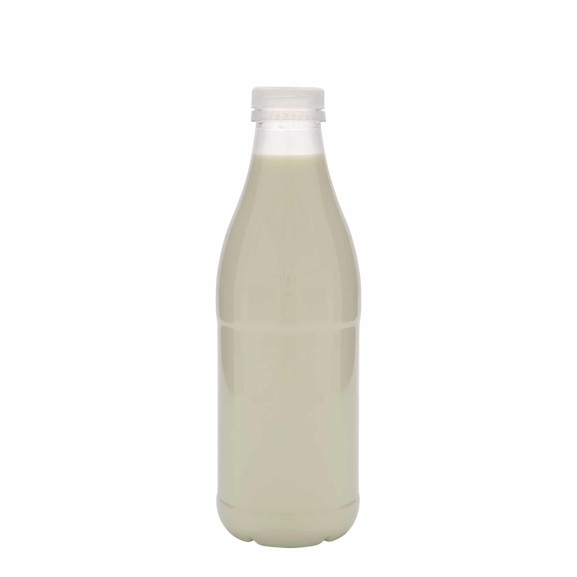 1.000 ml PET lahev „Milk and Juice“, plast, hrdlo: 38 mm