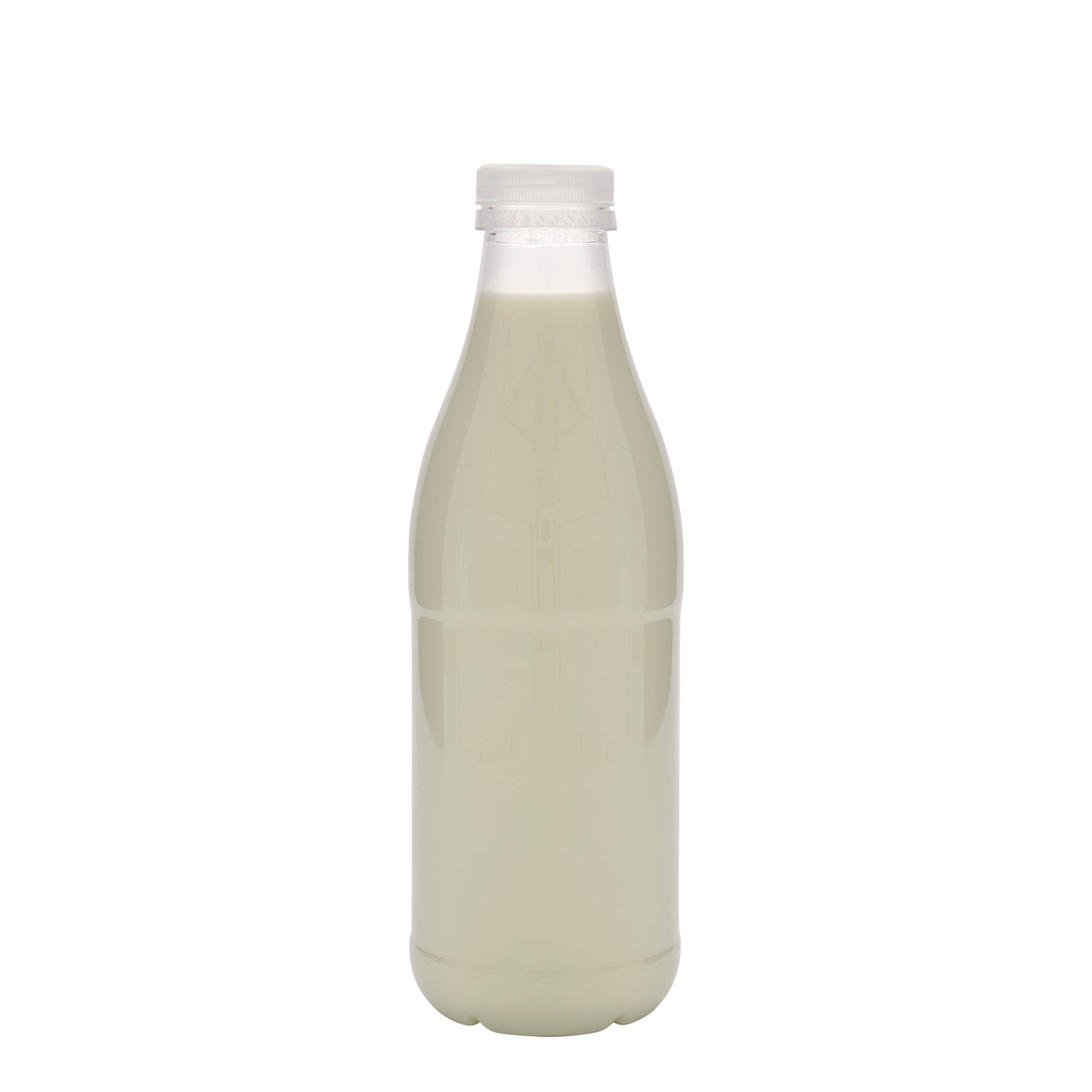 1.000 ml PET lahev „Milk and Juice“, plast, hrdlo: 38 mm