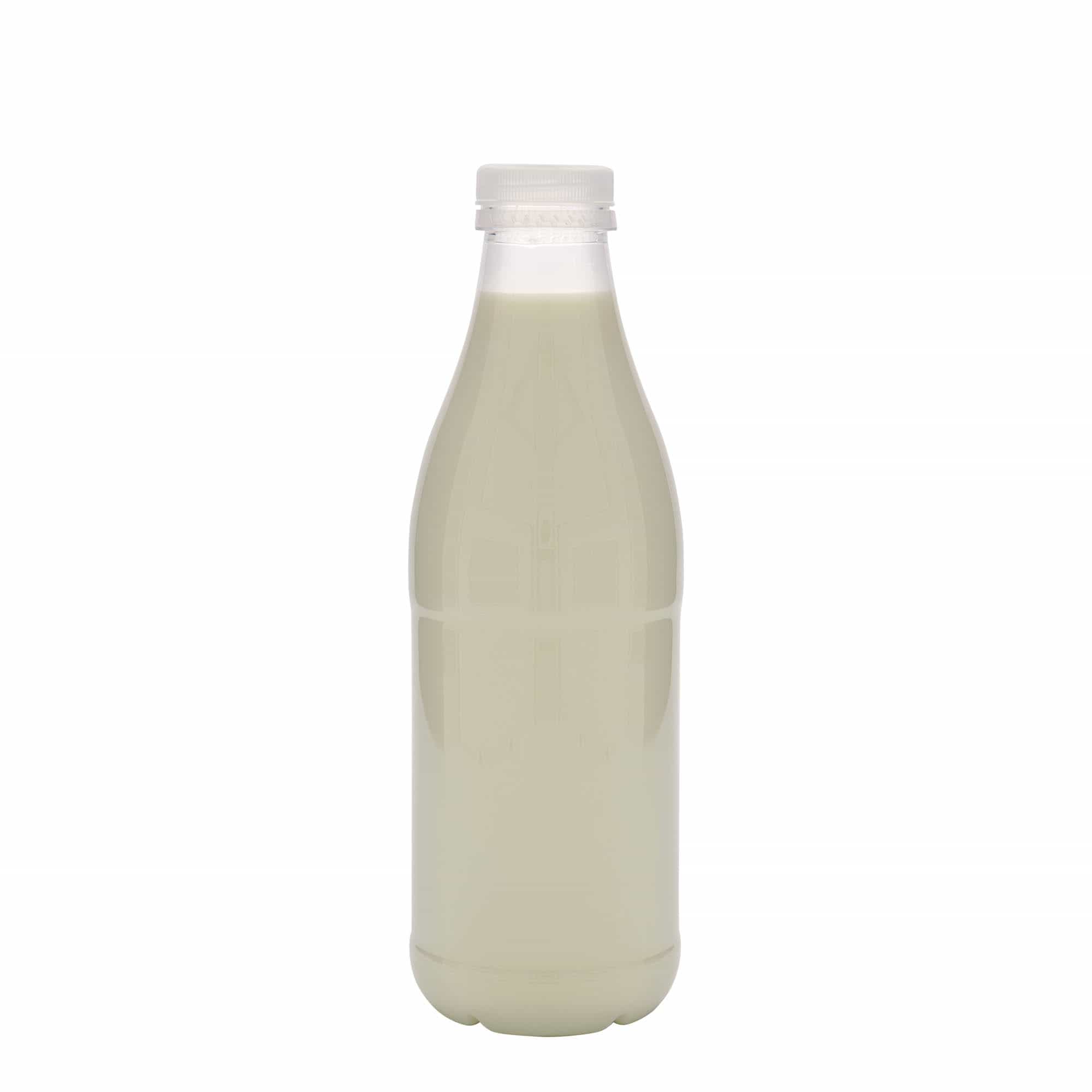 1.000 ml PET lahev „Milk and Juice“, plast, hrdlo: 38 mm
