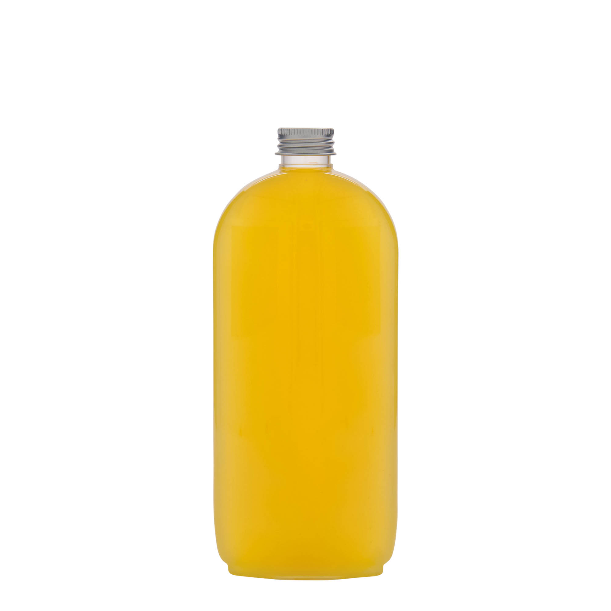 500 ml PET láhev „Iris“, oválná, plast, hrdlo: 24/410