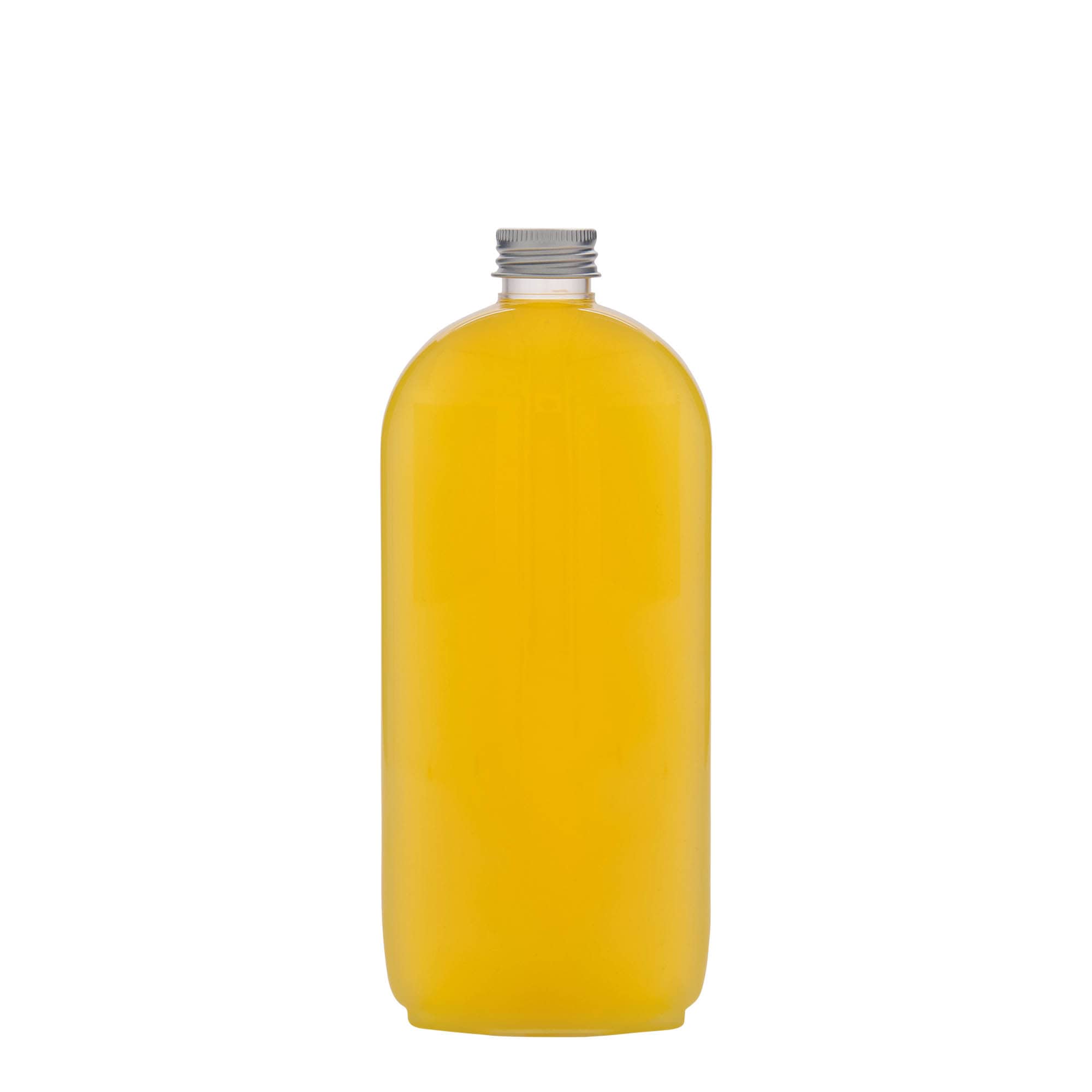 500 ml PET láhev „Iris“, oválná, plast, hrdlo: 24/410