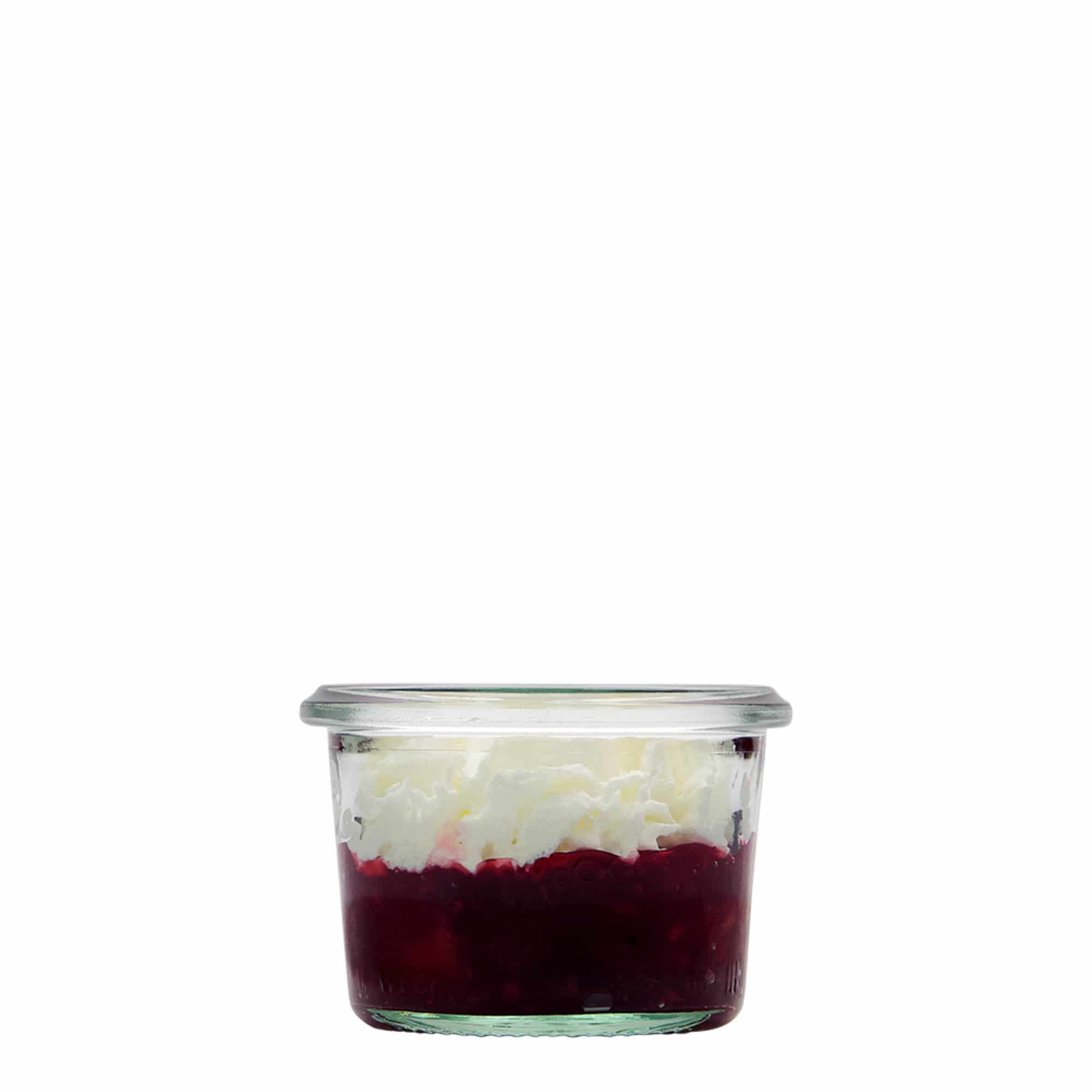 80 ml WECK zavařovací sklenice, otvor: kulatý okraj