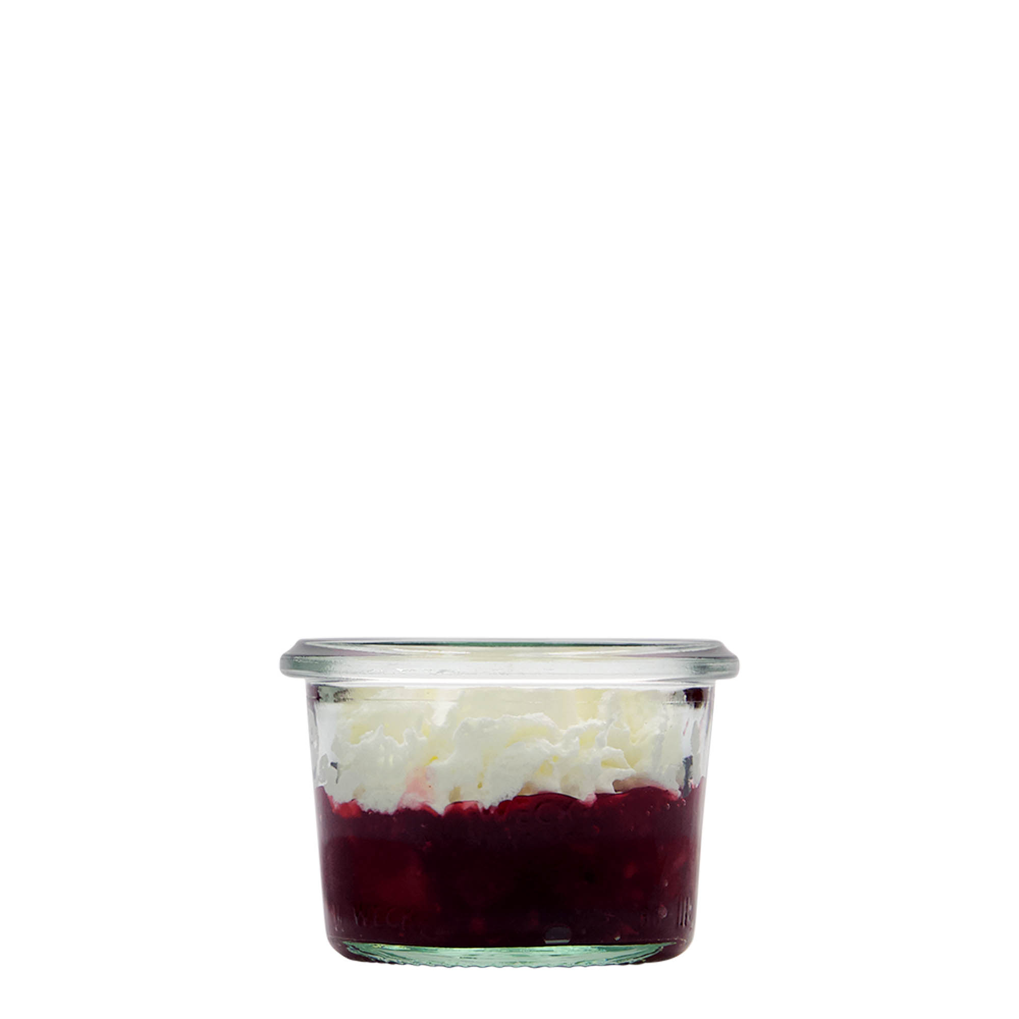80 ml WECK zavařovací sklenice, otvor: kulatý okraj 80 ml WECK zavařovací sklenice, otvor: kulatý okraj