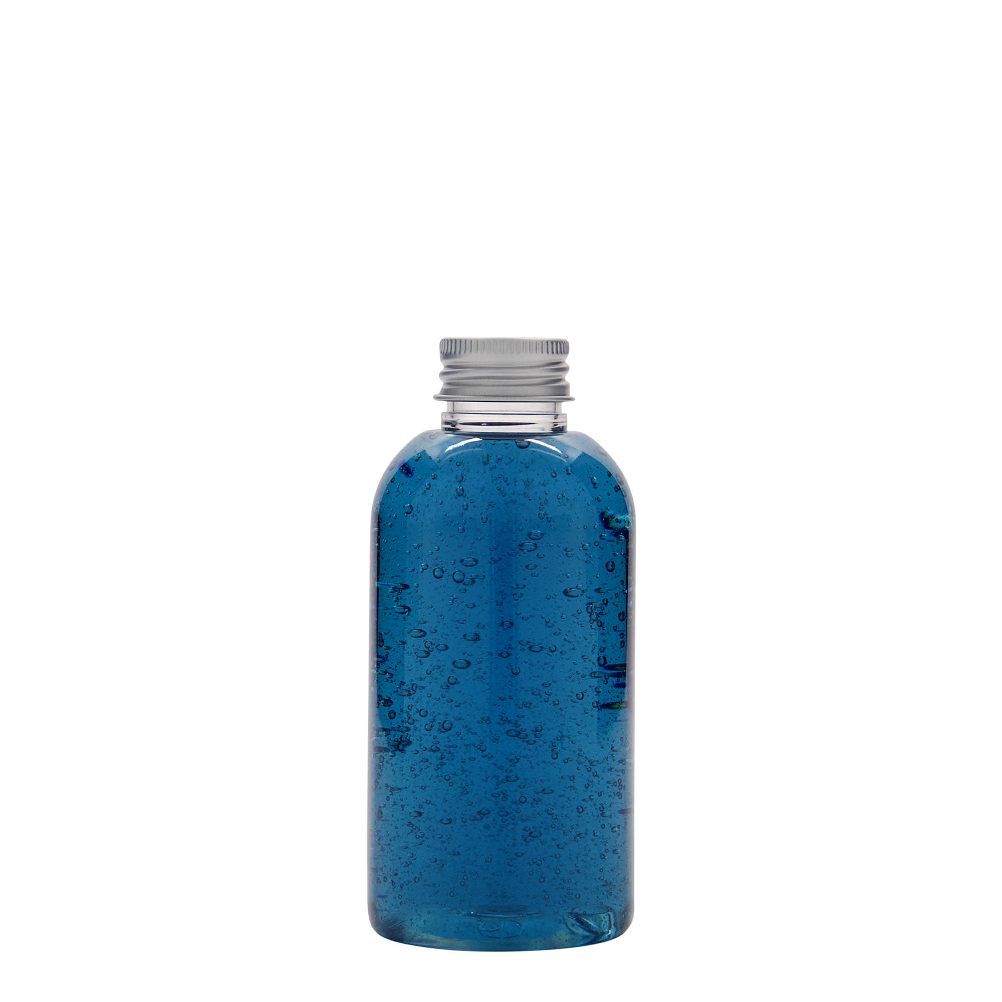 150 ml PET láhev „Boston“, plast, hrdlo: 24/410