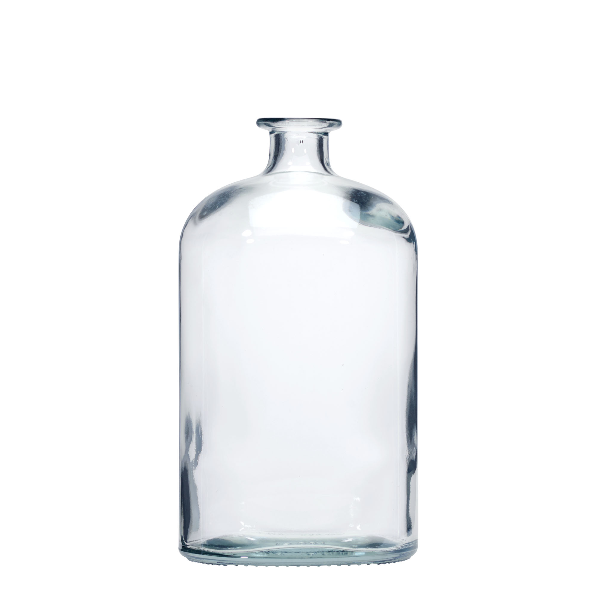 1.000 ml skleněná láhev 'Dundee', oválná, hrdlo: korek 1.000 ml skleněná láhev 'Dundee', oválná, hrdlo: korek