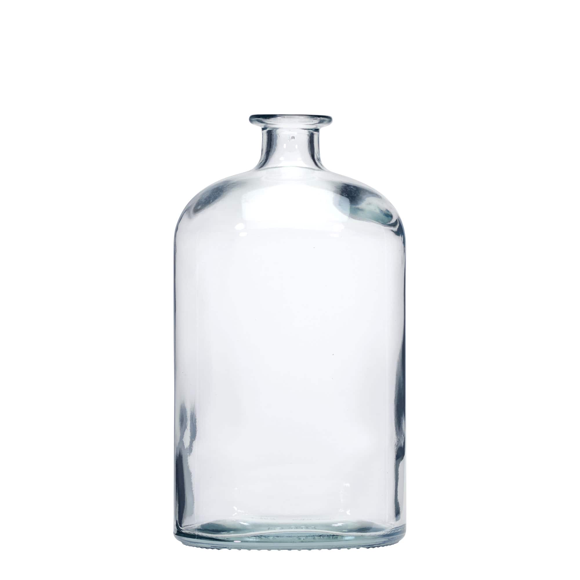 1.000 ml skleněná láhev 'Dundee', oválná, hrdlo: korek 1.000 ml skleněná láhev 'Dundee', oválná, hrdlo: korek