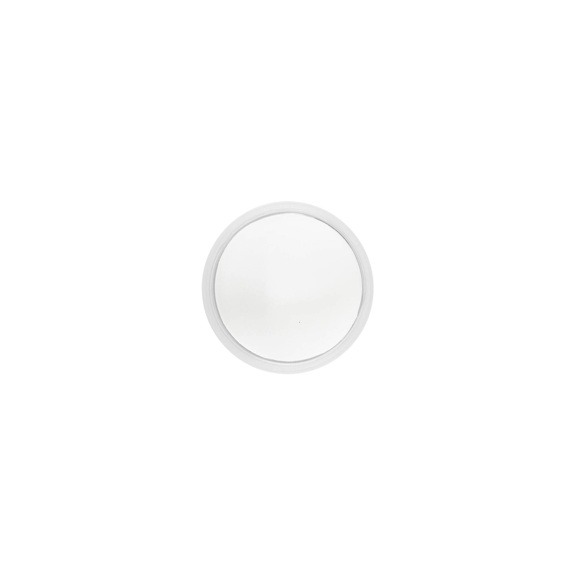 Závitové uzávěrky 'Clear/Platin Edition', PP-plast, bílý, pro hrdlo: 40/2P