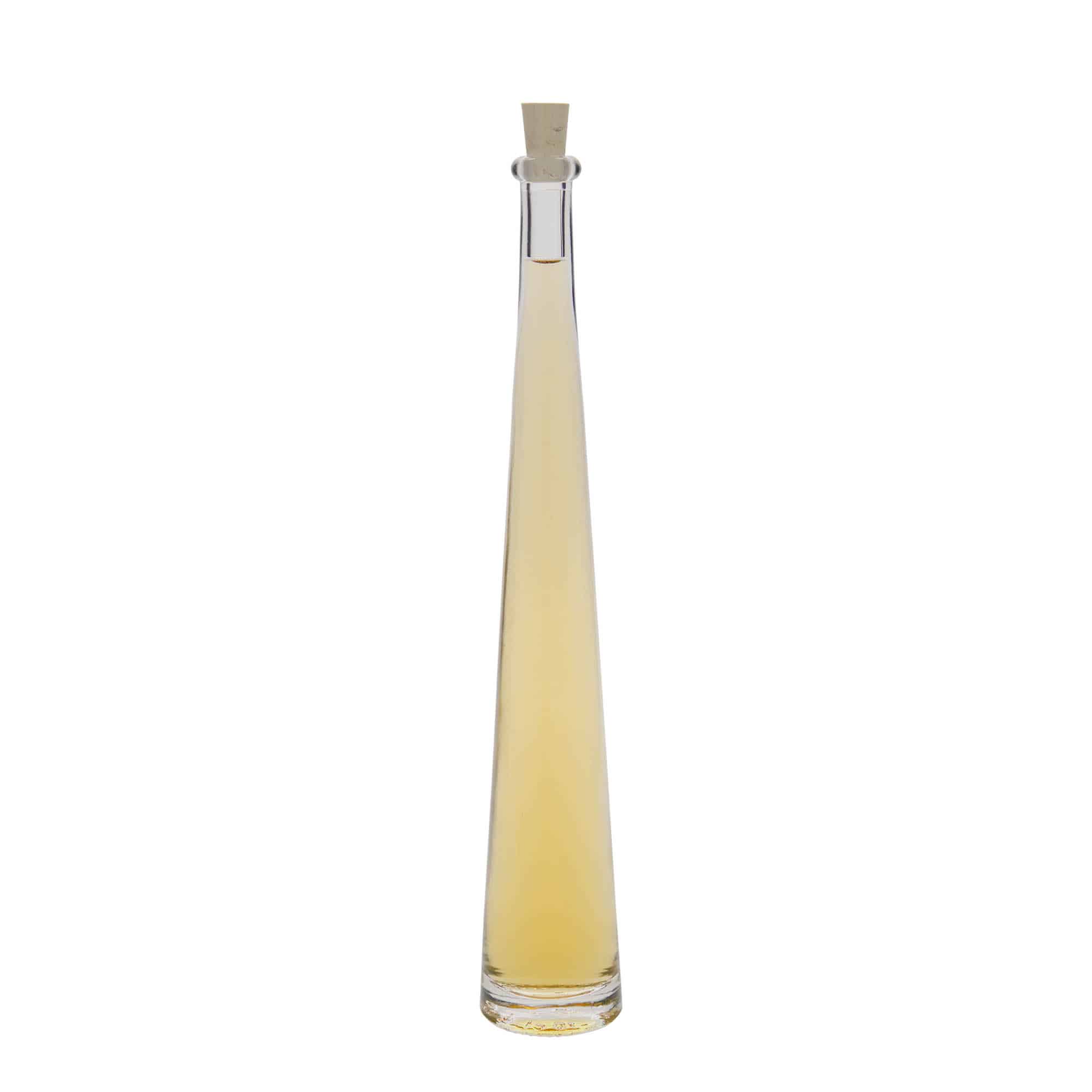 Skleněná lahev 100 ml 'Dama Rondo', uzávěr: korek