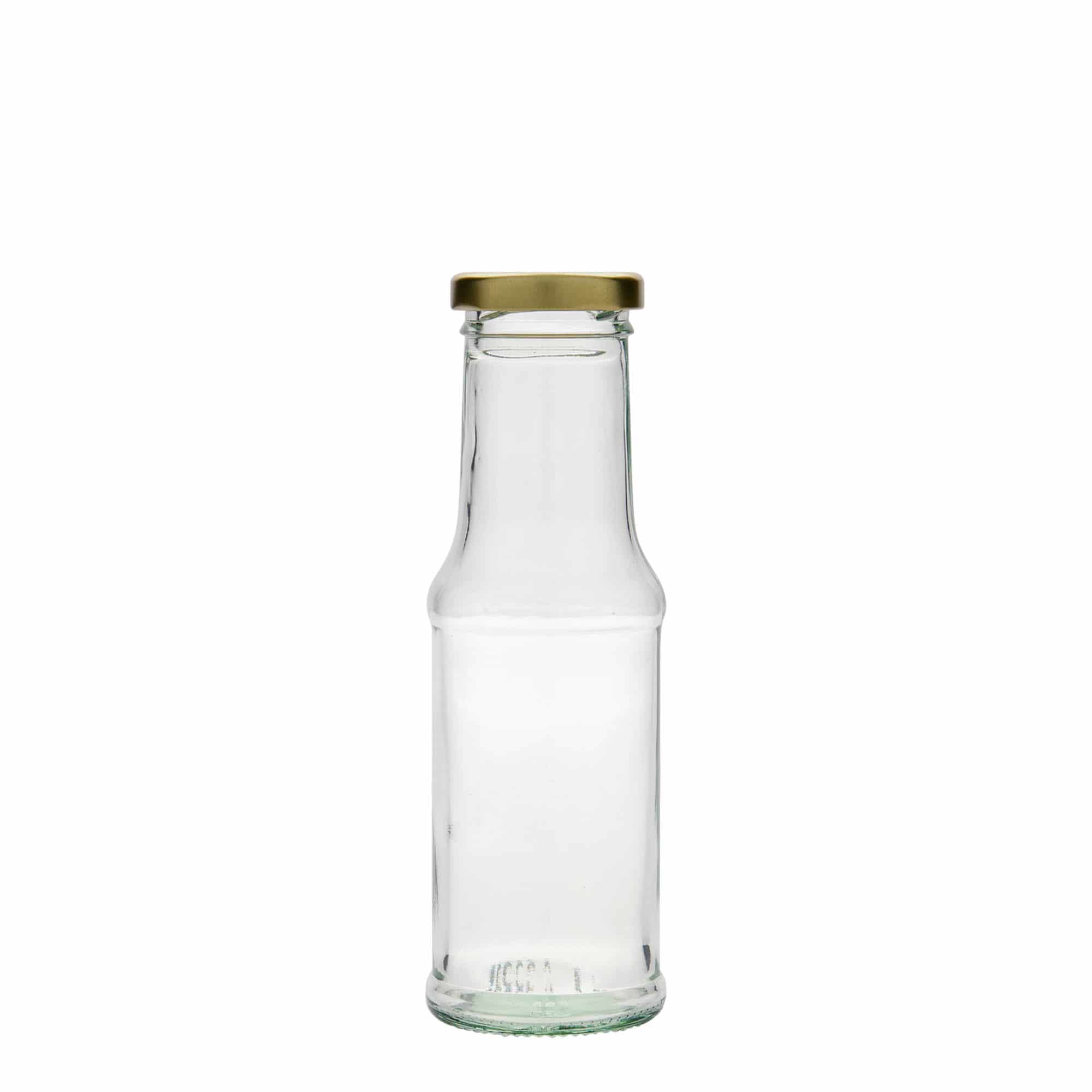 Lahev na omáčku 200 ml, sklo, ústí: Twist Off (TO 43)