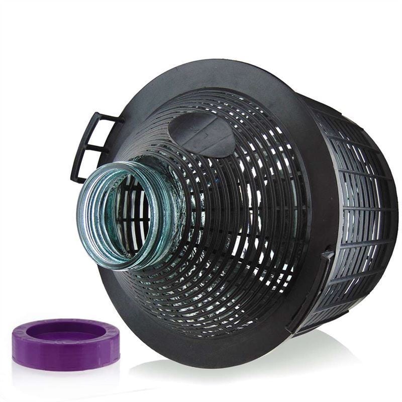 25 l balónová láhev široký hrdlem, sklo, uzávěr: šroubovací