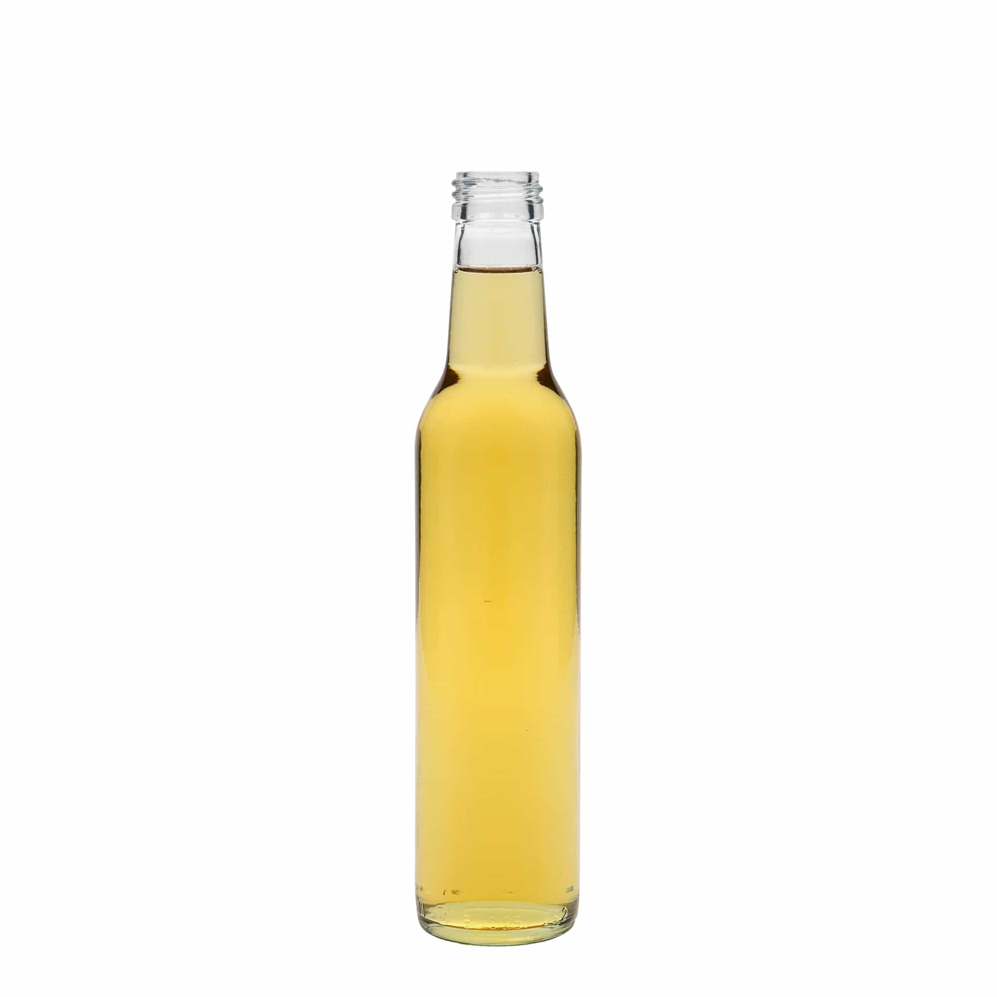 250 ml skleněná láhev 'Cilindrica', hrdlo: PP 28