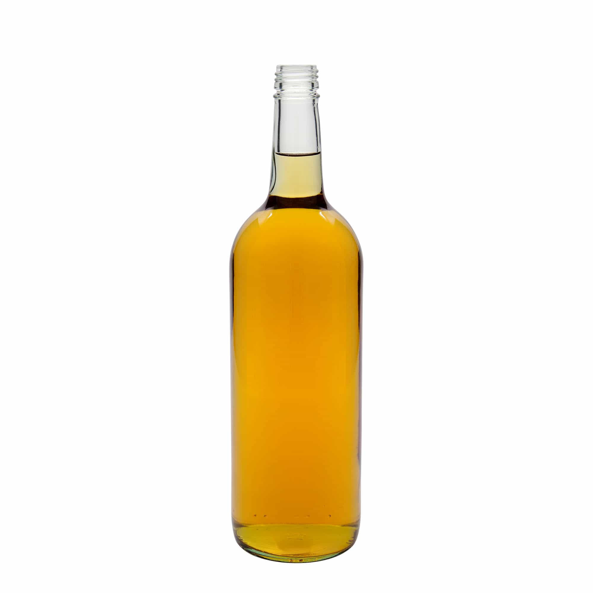 1.000 ml univerzální láhev, sklo, hrdlo: PP 28