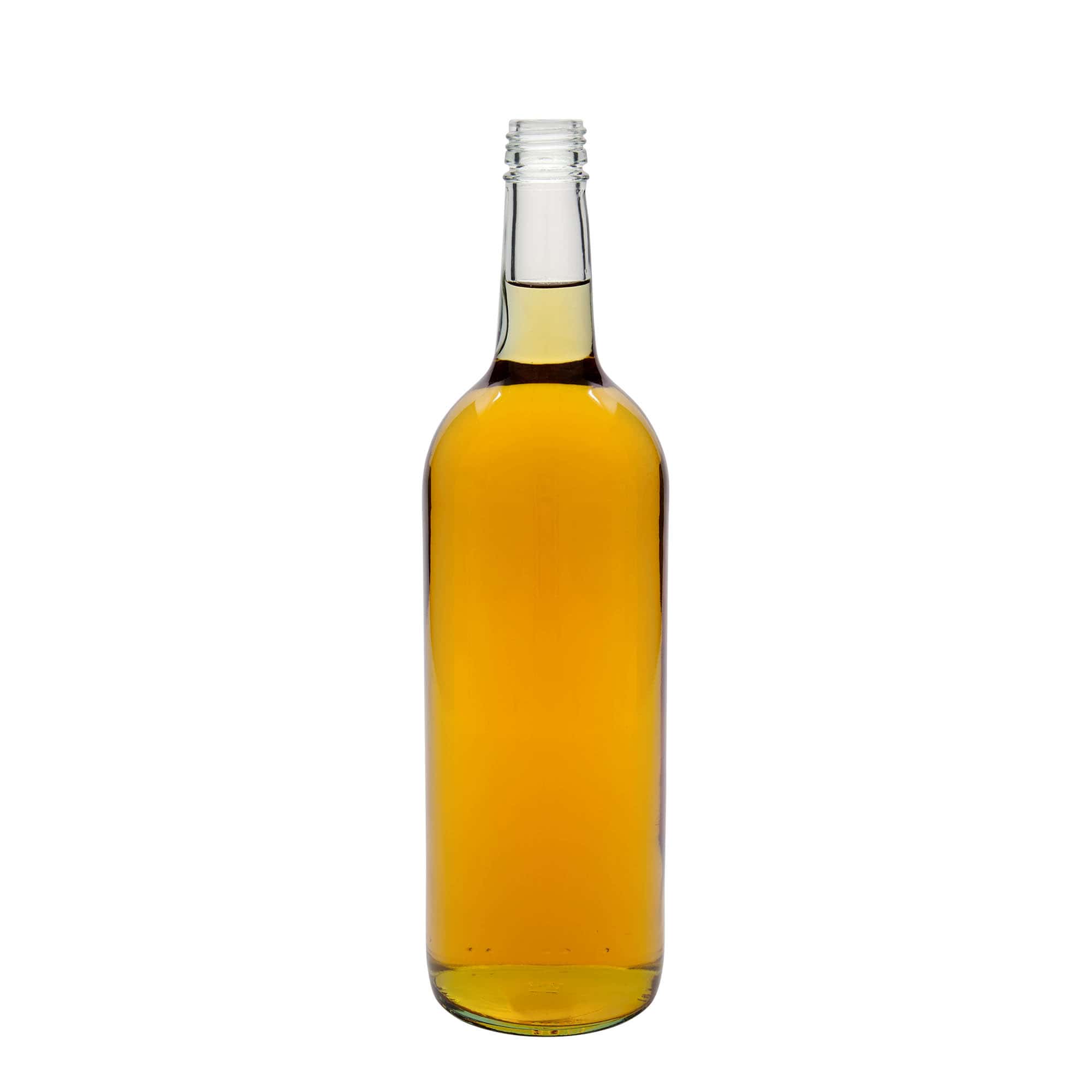 1.000 ml univerzální láhev, sklo, hrdlo: PP 28