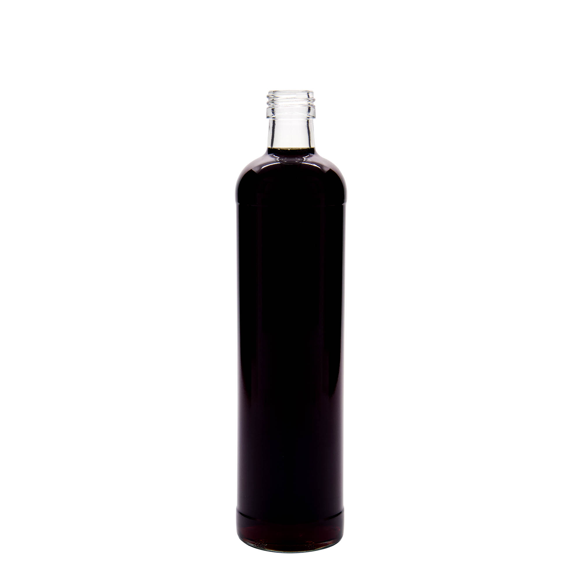 500 ml láhev s uchem, sklo, hrdlo: PP 28 500 ml láhev s uchem, sklo, hrdlo: PP 28