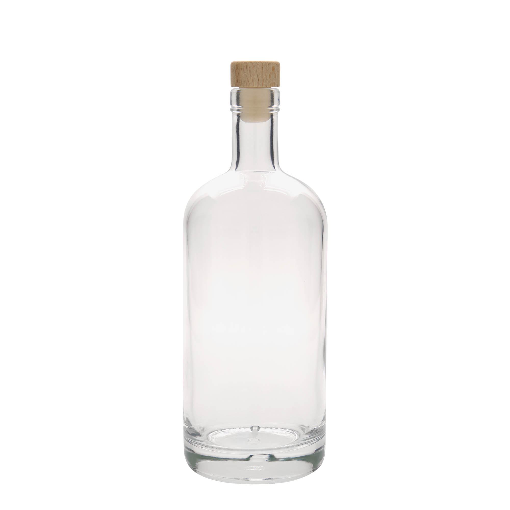 700 ml skleněná láhev 'Linea Uno', hrdlo: korek