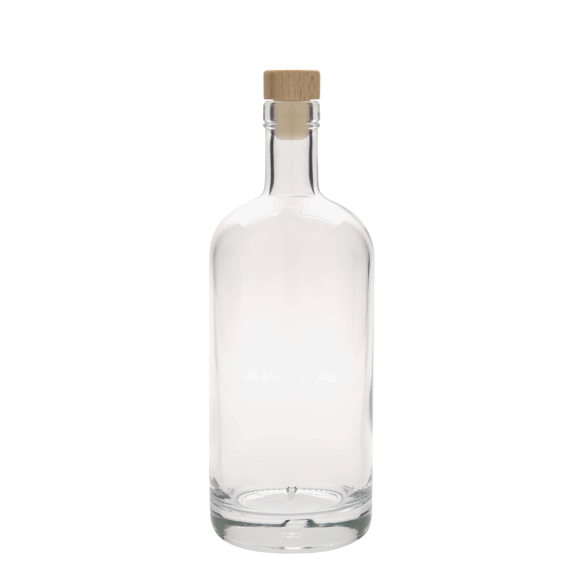 700 ml skleněná láhev 'Linea Uno', hrdlo: korek