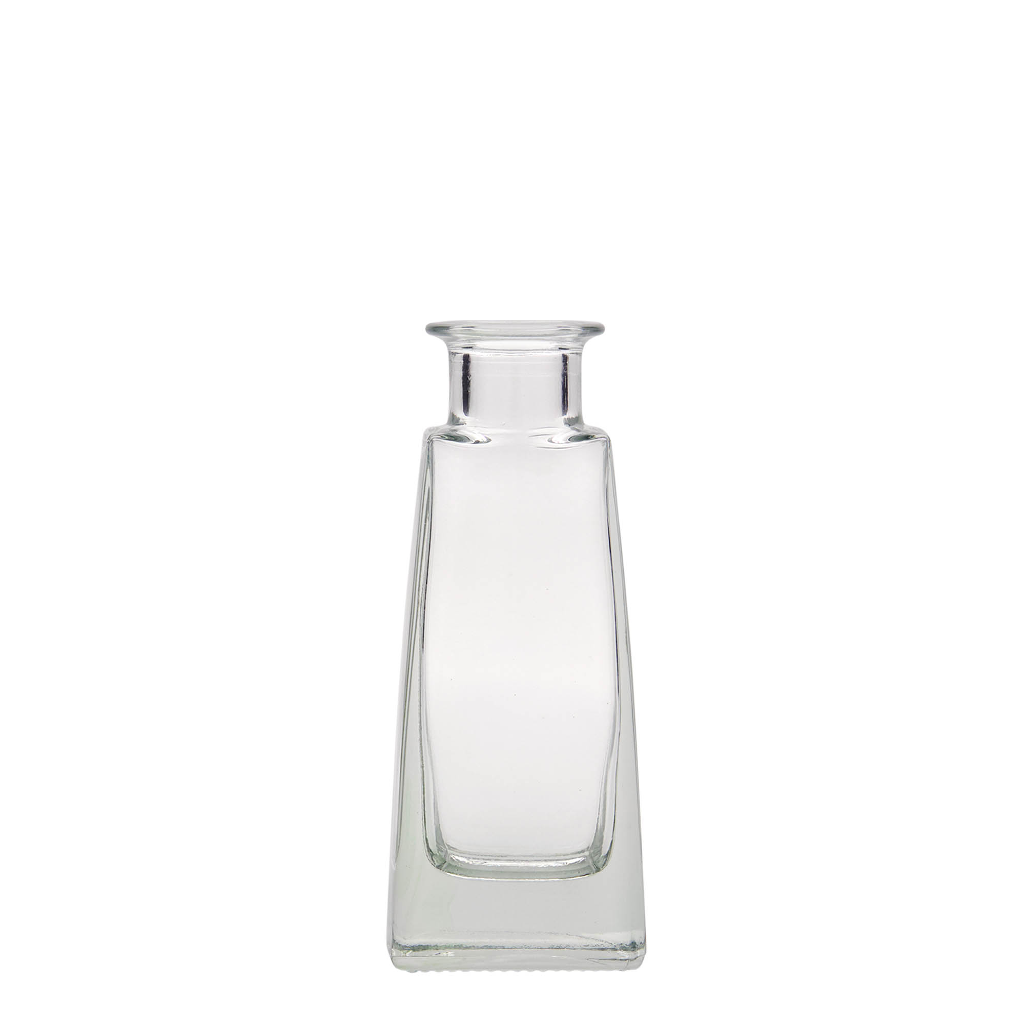 100 ml skleněná lahvička 'Timmy', obdélníková, hrdlo: korek 100 ml skleněná lahvička 'Timmy', obdélníková, hrdlo: korek