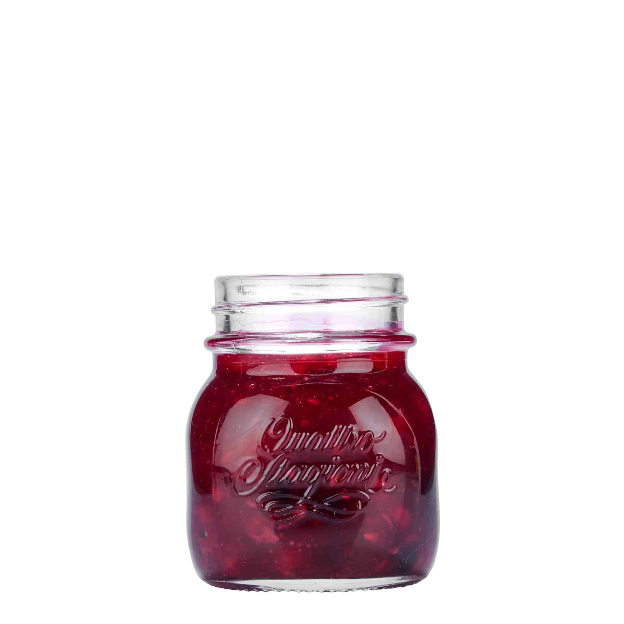 Sklenice 150 ml 'Quattro Stagioni', uzávěr: šroubovací uzávěr