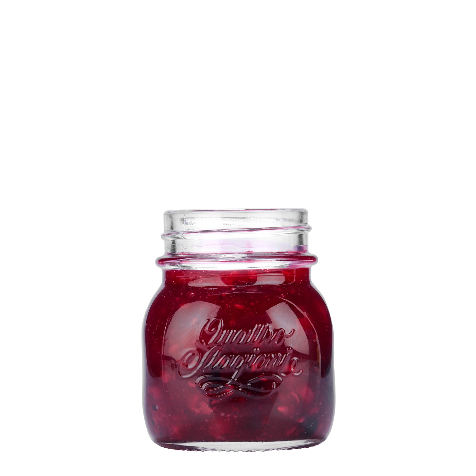 150 ml sklenice „Quattro Stagioni“, hrdlo: šroubovací uzávěr