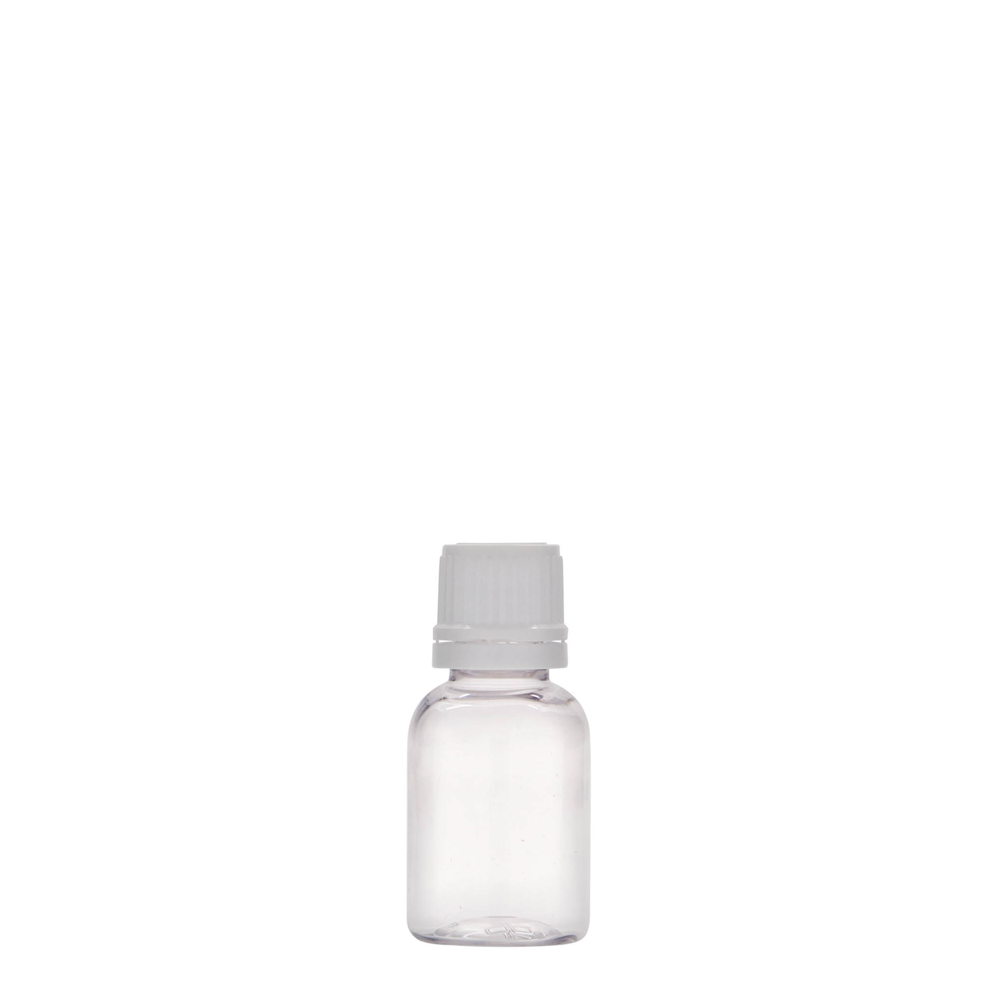 20 ml PET lékovka „Easy Living“, plast, hrdlo: DIN 18