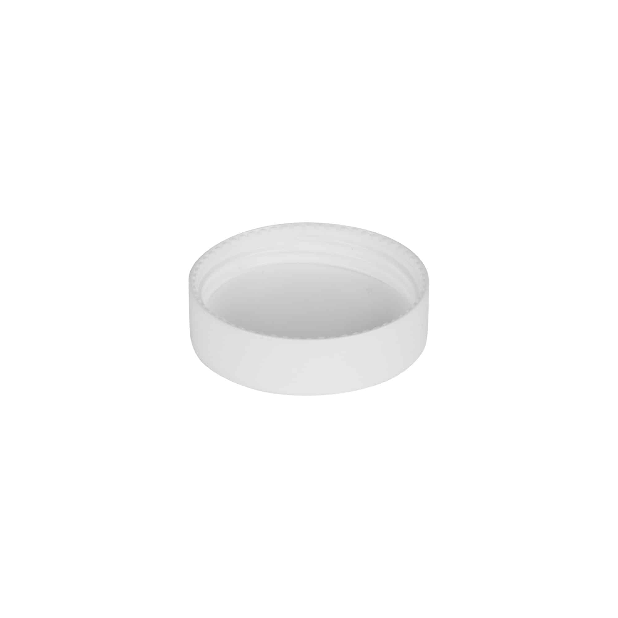 Závitové uzávěry pro 5 ml 'Antonella', plast PP, bílá