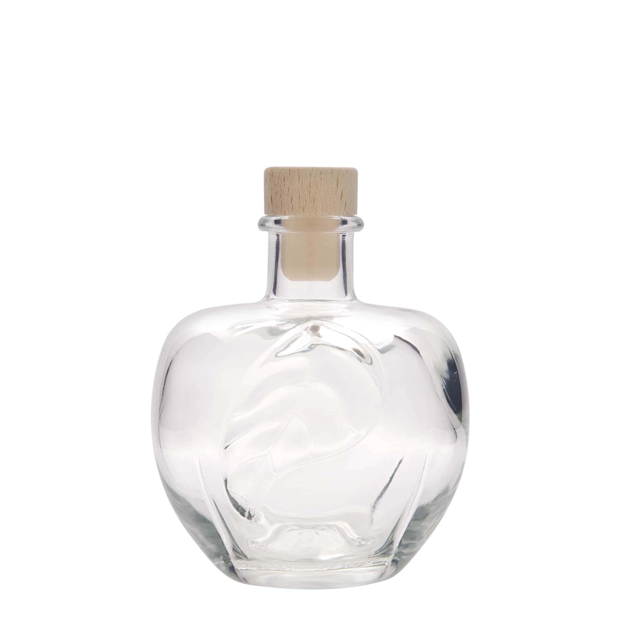 350 ml skleněná láhev 'Jablko', hrdlo: korek