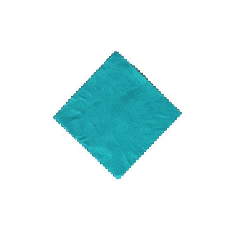 Látkový ubrousek 15x15, čtvercový, textil, petrolej, uzávěr: TO58-TO82