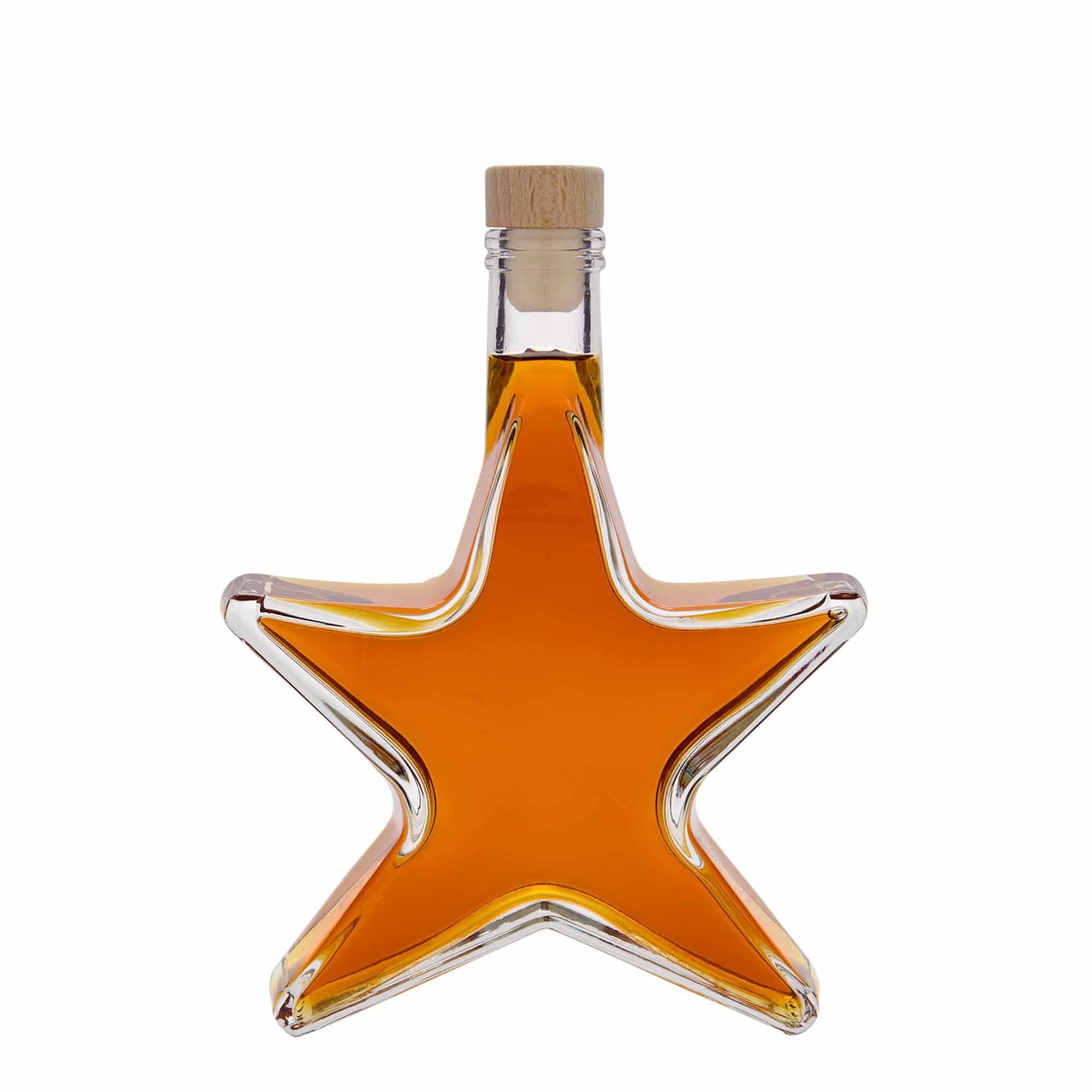 Skleněná lahev 350 ml 'Hvězda', uzávěr: korek