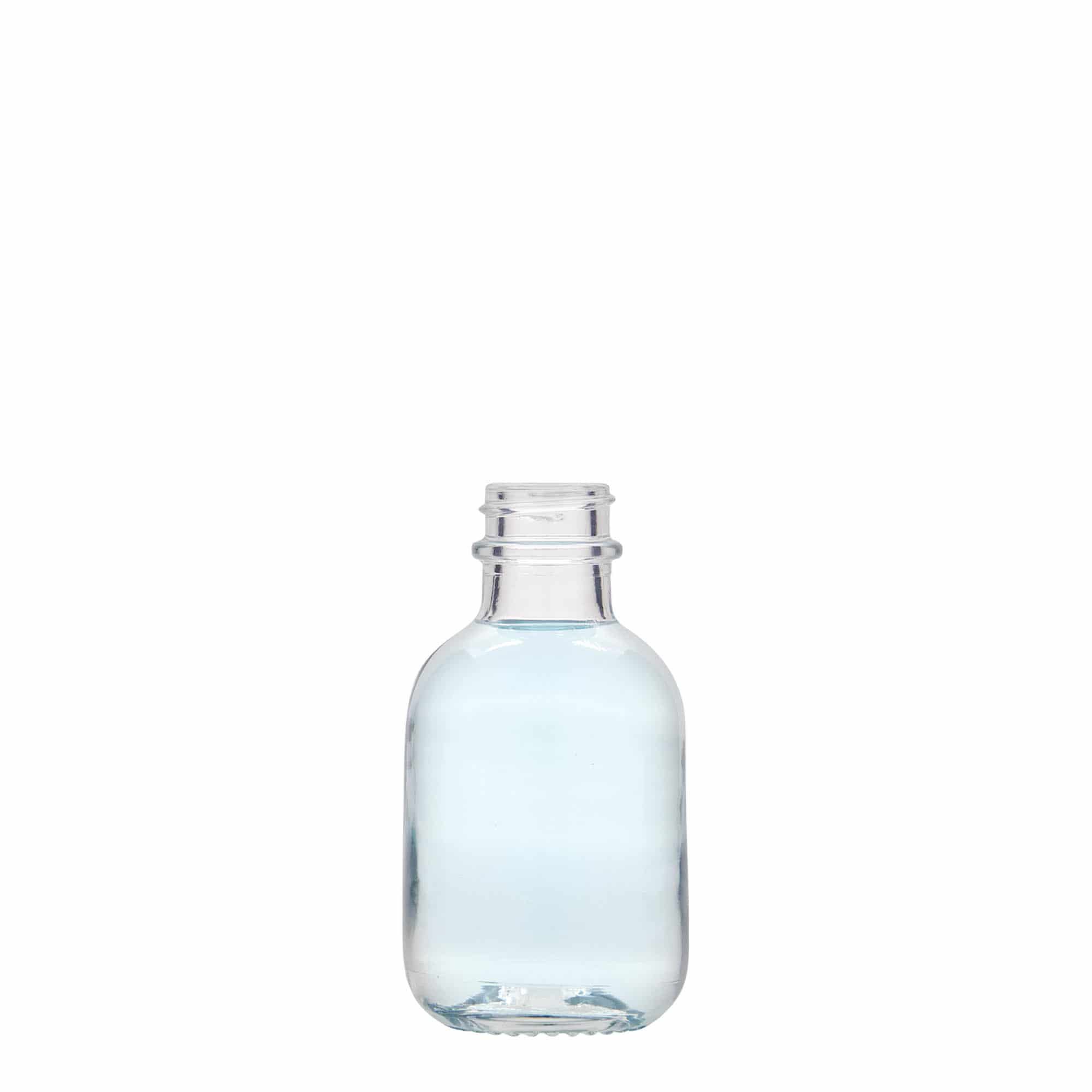 50 ml skleněná lahvička 'Lotto', hrdlo: GPI 22 50 ml skleněná lahvička 'Lotto', hrdlo: GPI 22